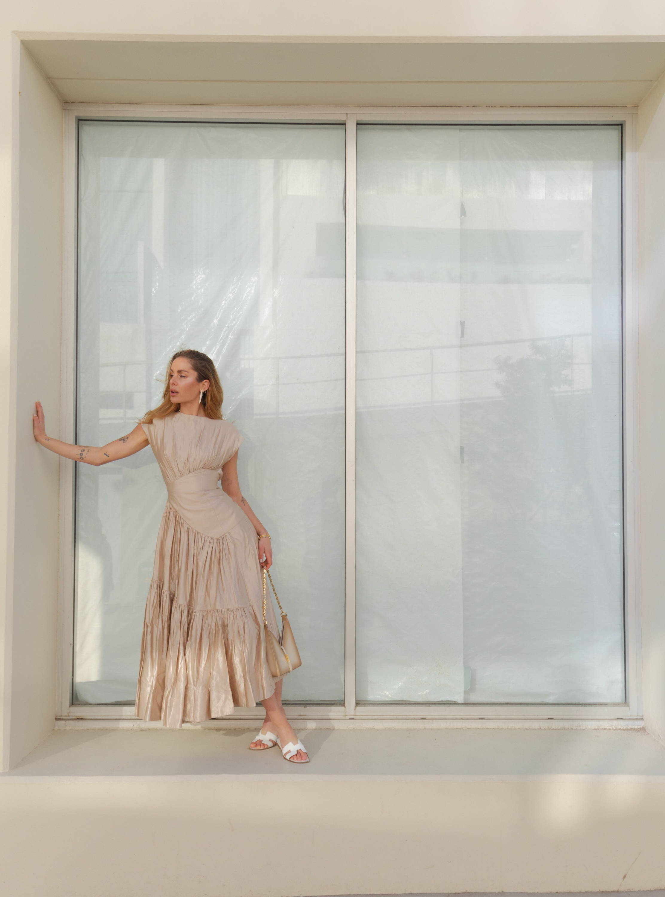 aje serendipity reflection midi dress The Aje Online Warehouse Sale