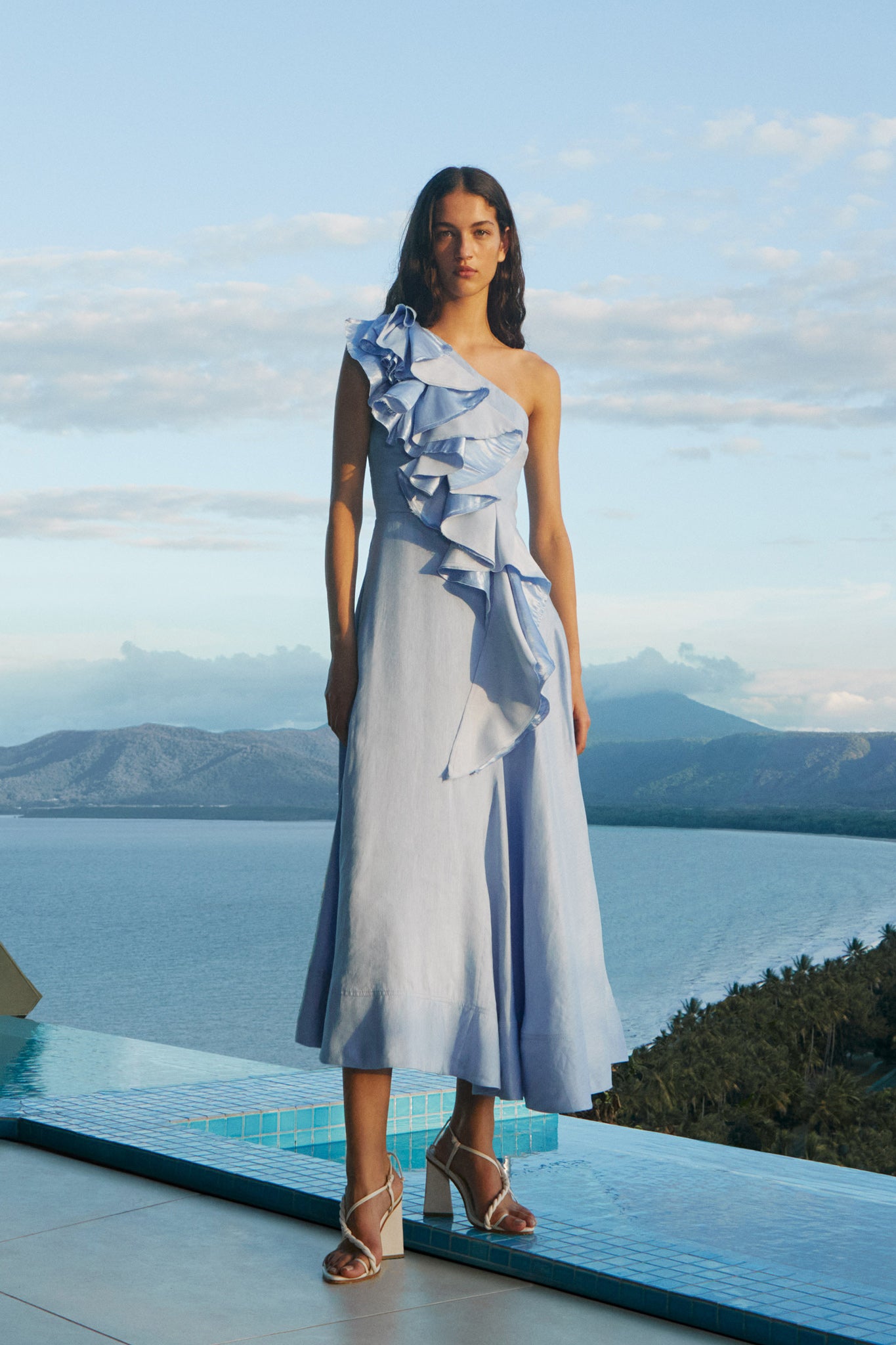 knee length dresses for ladies Asra Dress