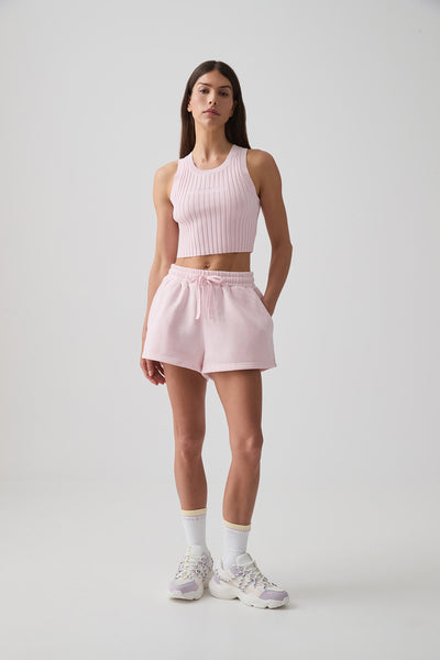 Cropped Knitted Logo Tank 135 – Aje NZ