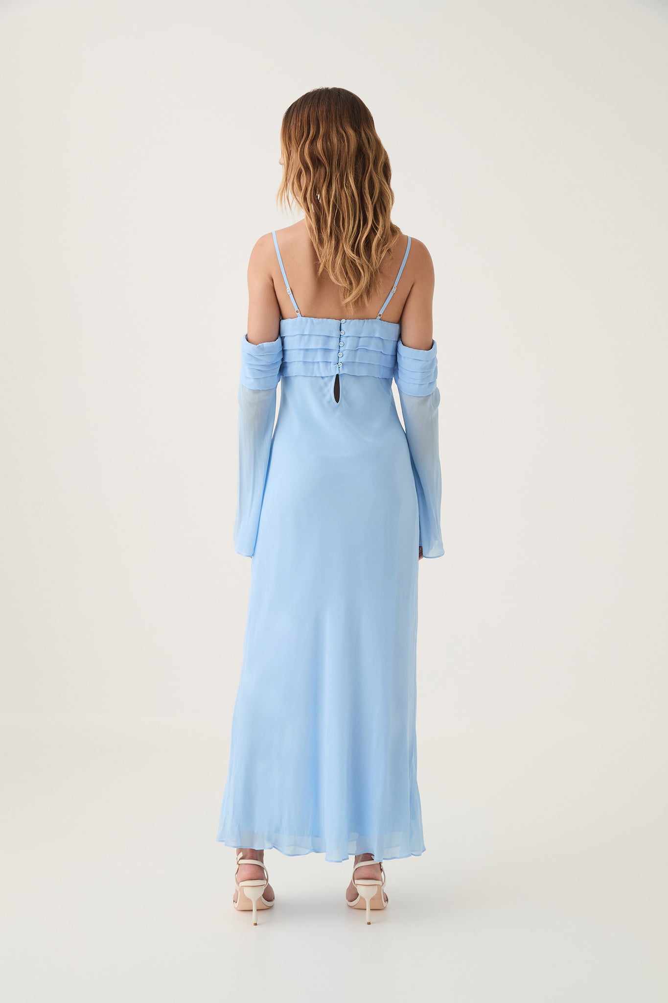 chiffon dress nz Gemima White Chiffon Mini Dress