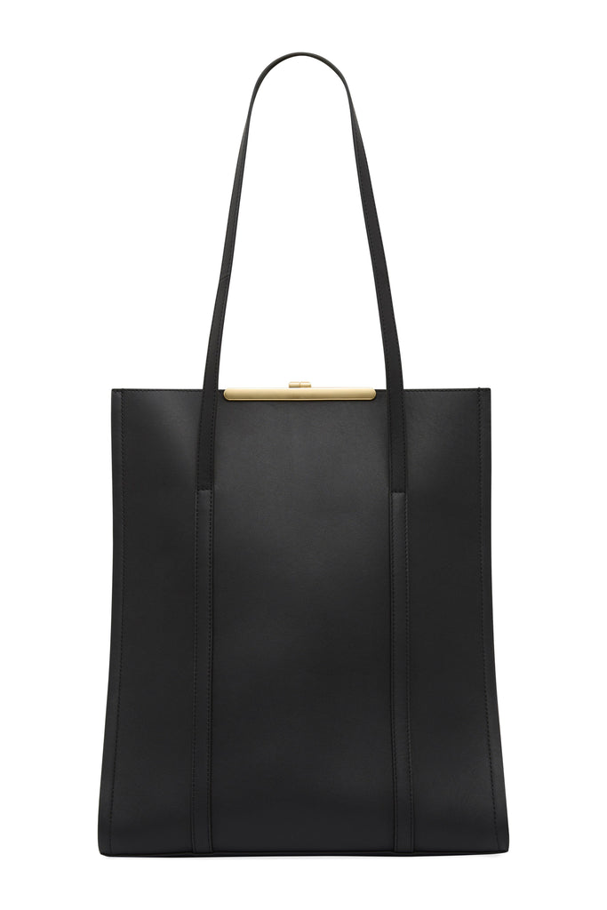 Fresco Leather Tote | Black | Aje – Aje NZ