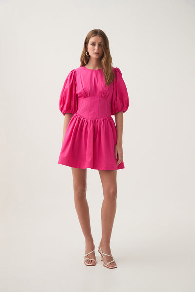 Billie Corded Mini Dress | Azalea Pink | Aje – Aje NZ