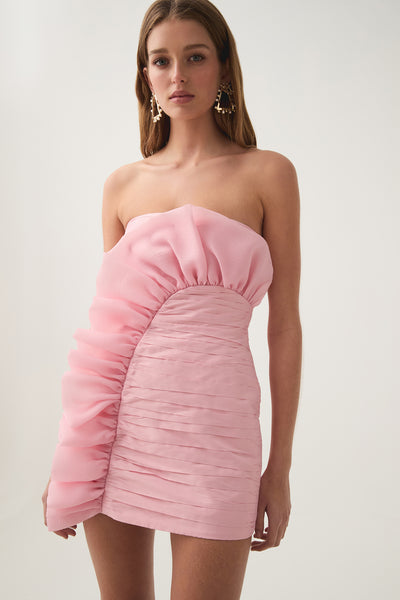 ⭐︎JILTU jiltu petit frill dress ピンク M Telma Ruffle Micro Mini Dress | Pink Quartz | Aje – Aje NZ
