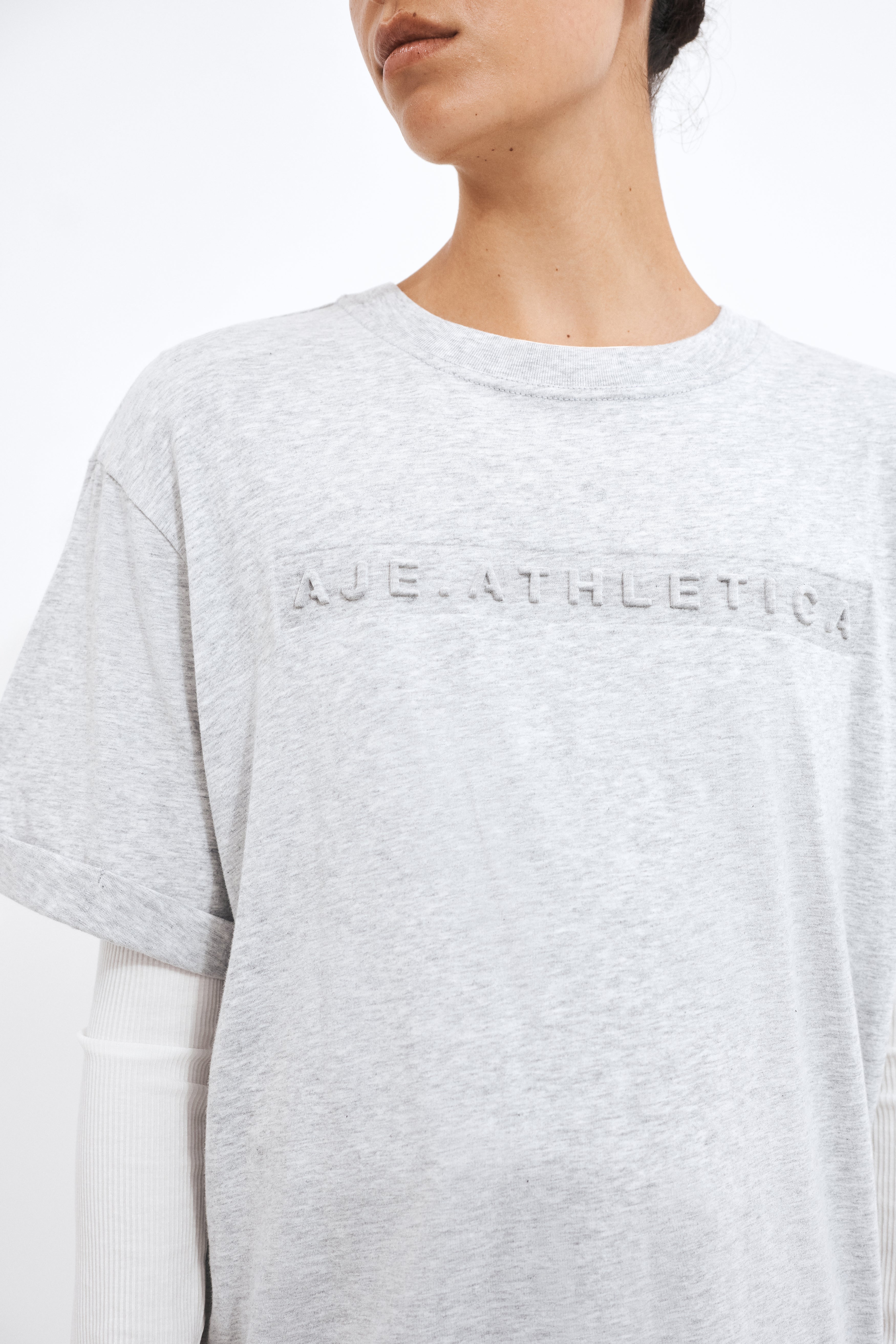 Embossed Boyfriend Tee 102