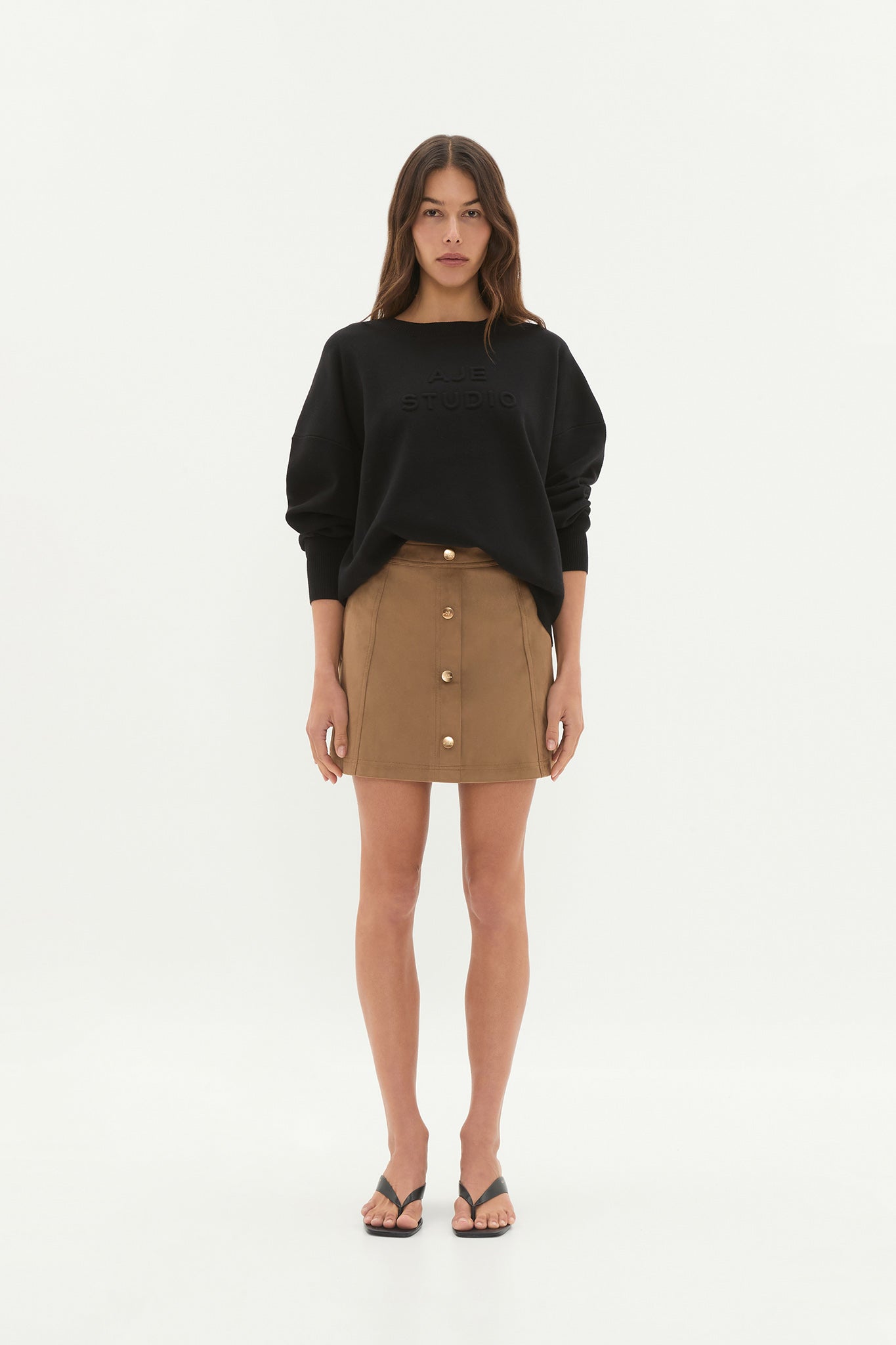 Calyx Vegan Suede Skirt