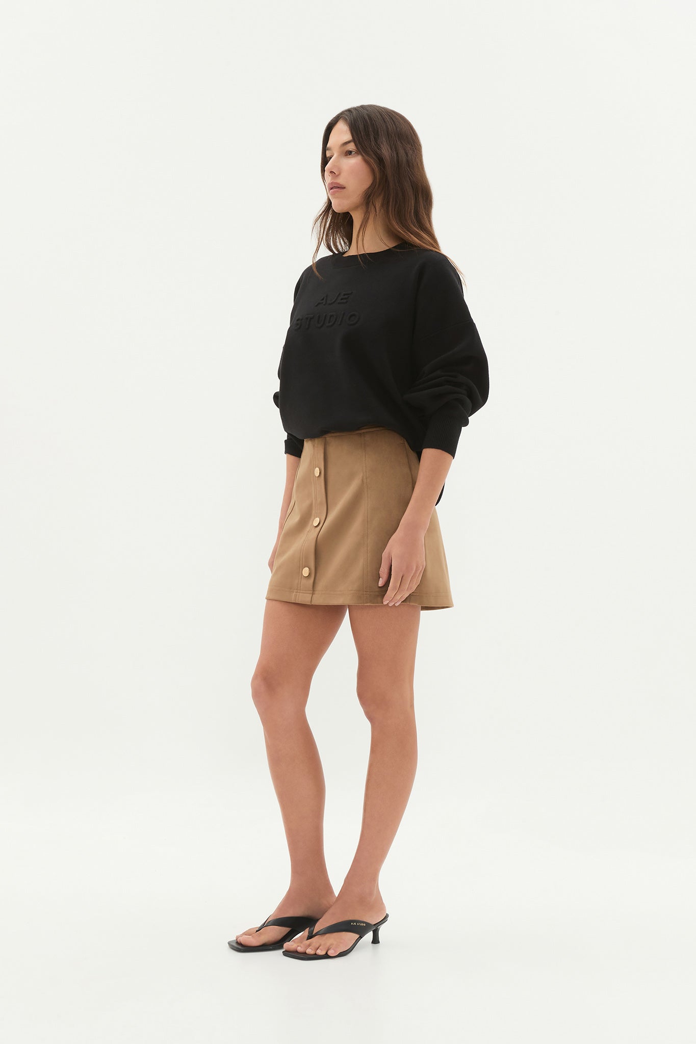 Calyx Vegan Suede Skirt