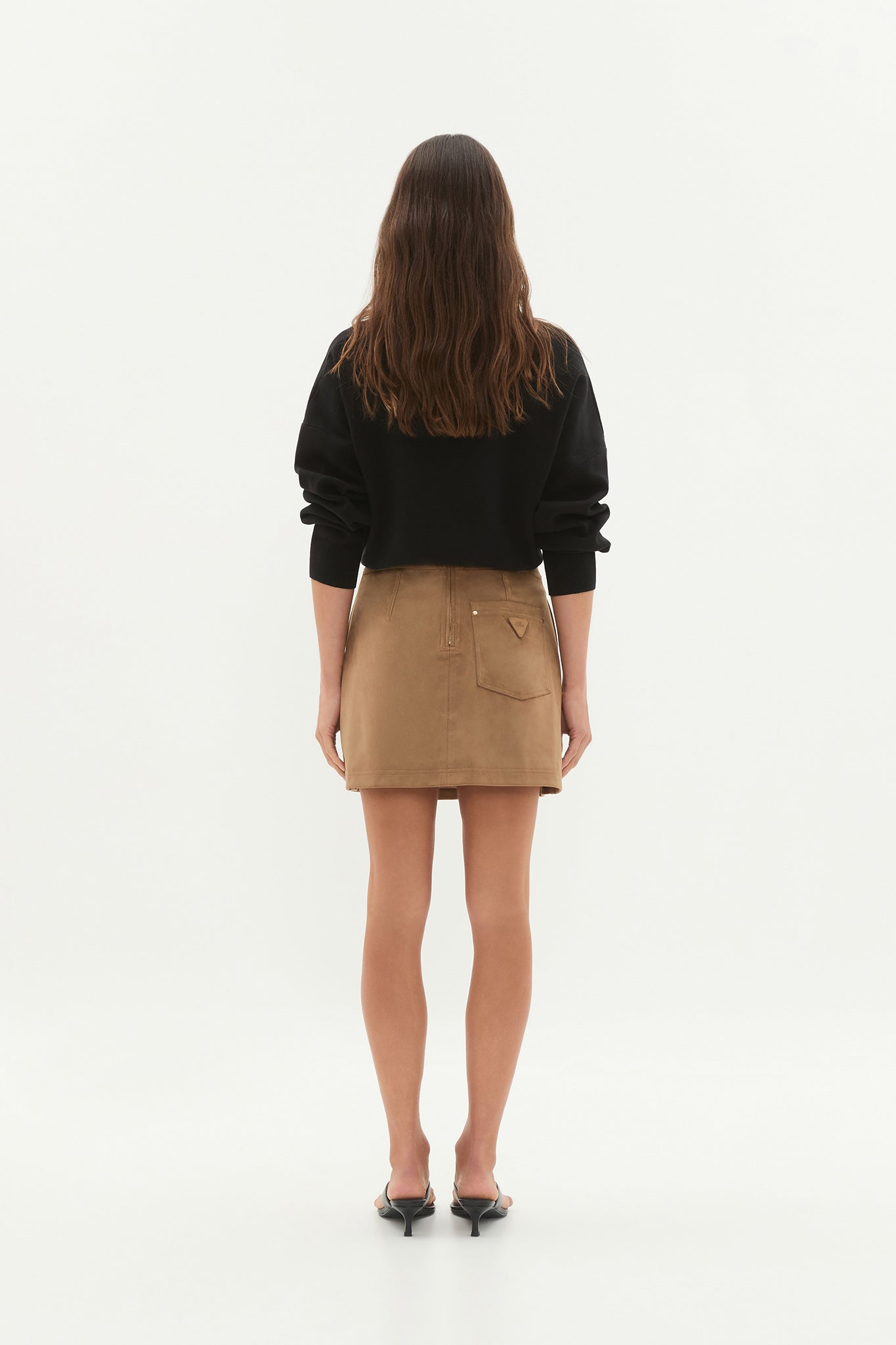 Calyx Vegan Suede Skirt