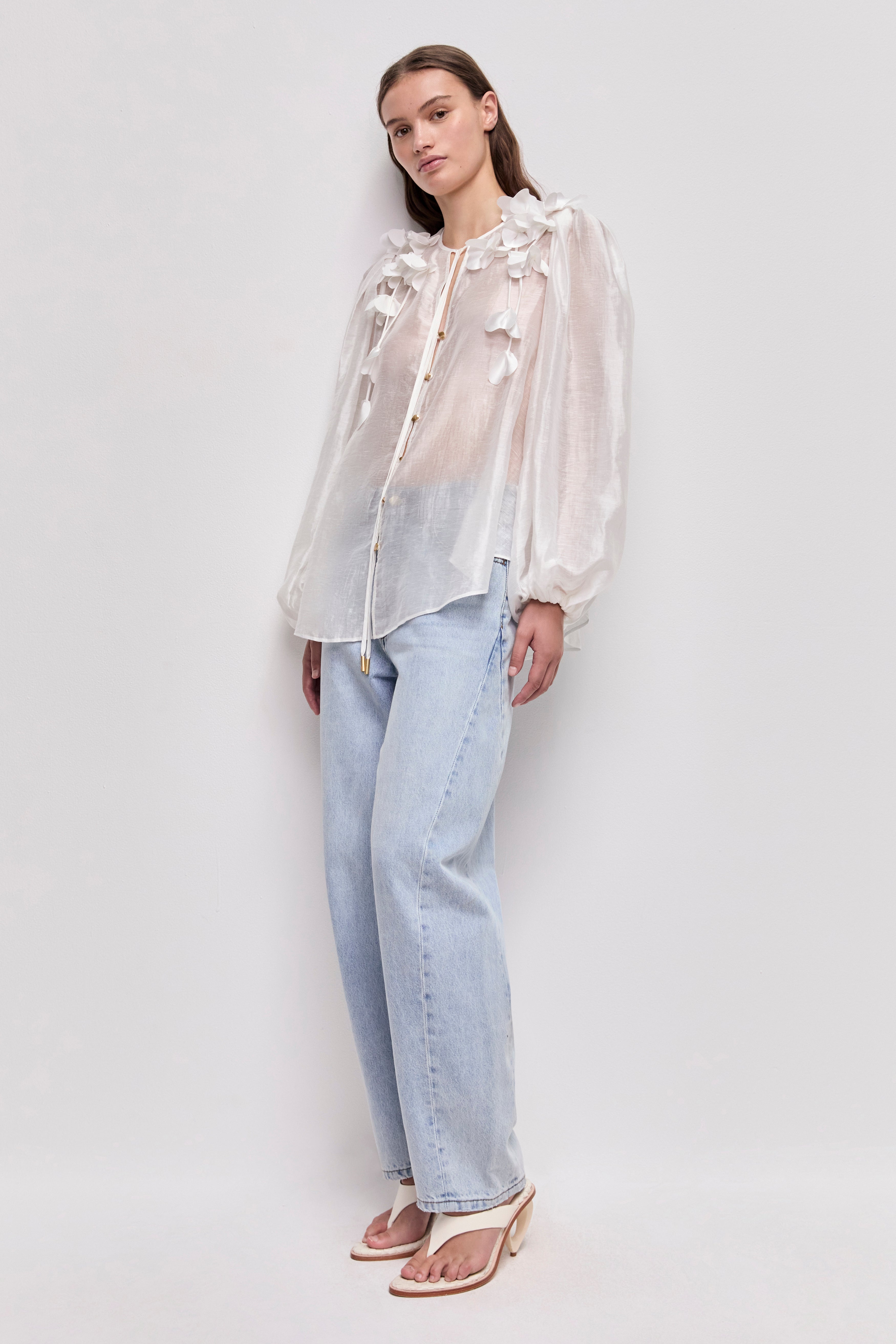 Camille Flower Blouse