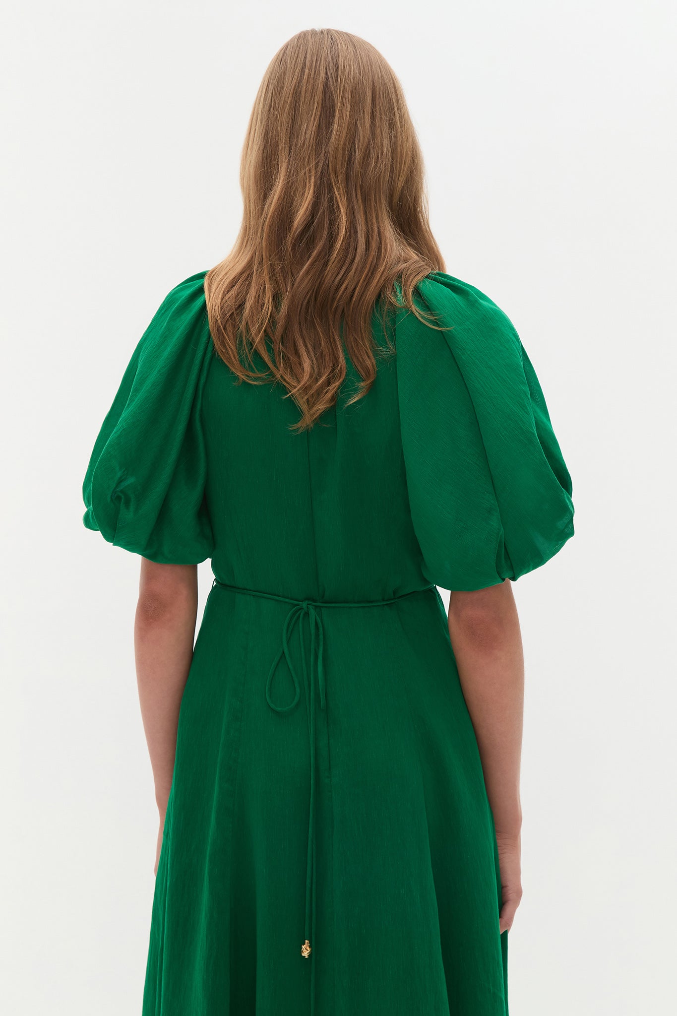 Alma Midi Dress | Green Sapphire