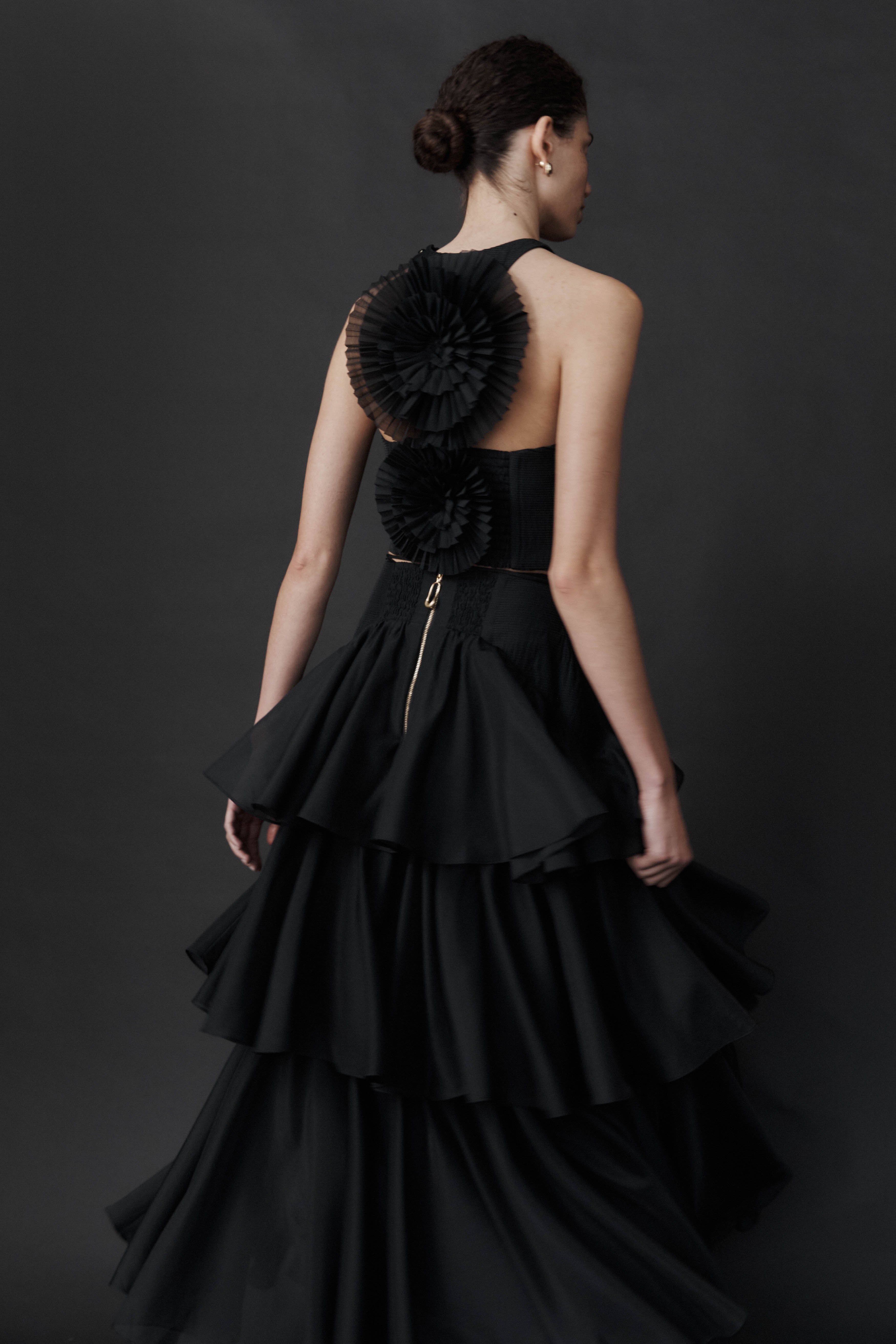 Radiate Pleated Top