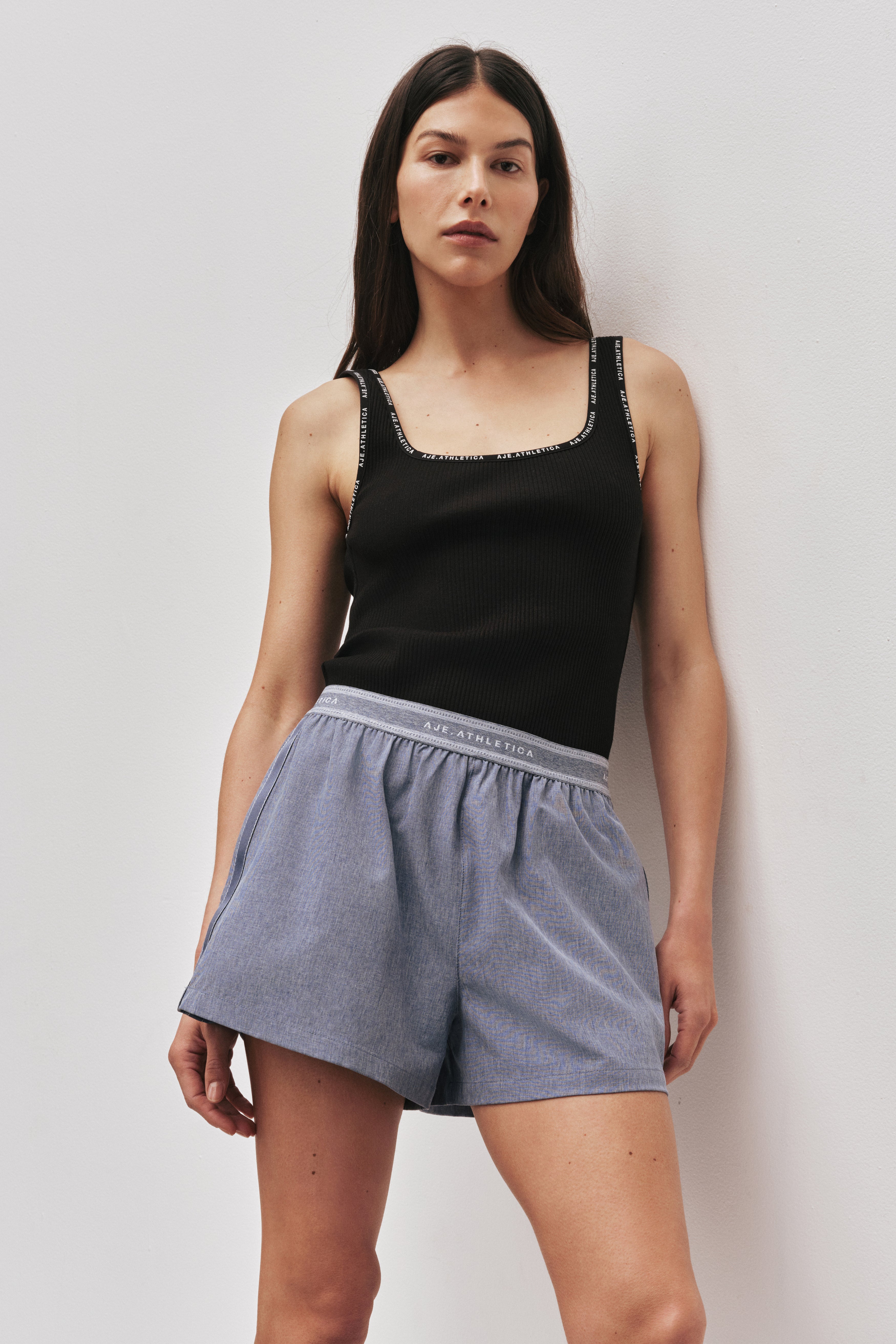 Logo Elastic Spray Short 603