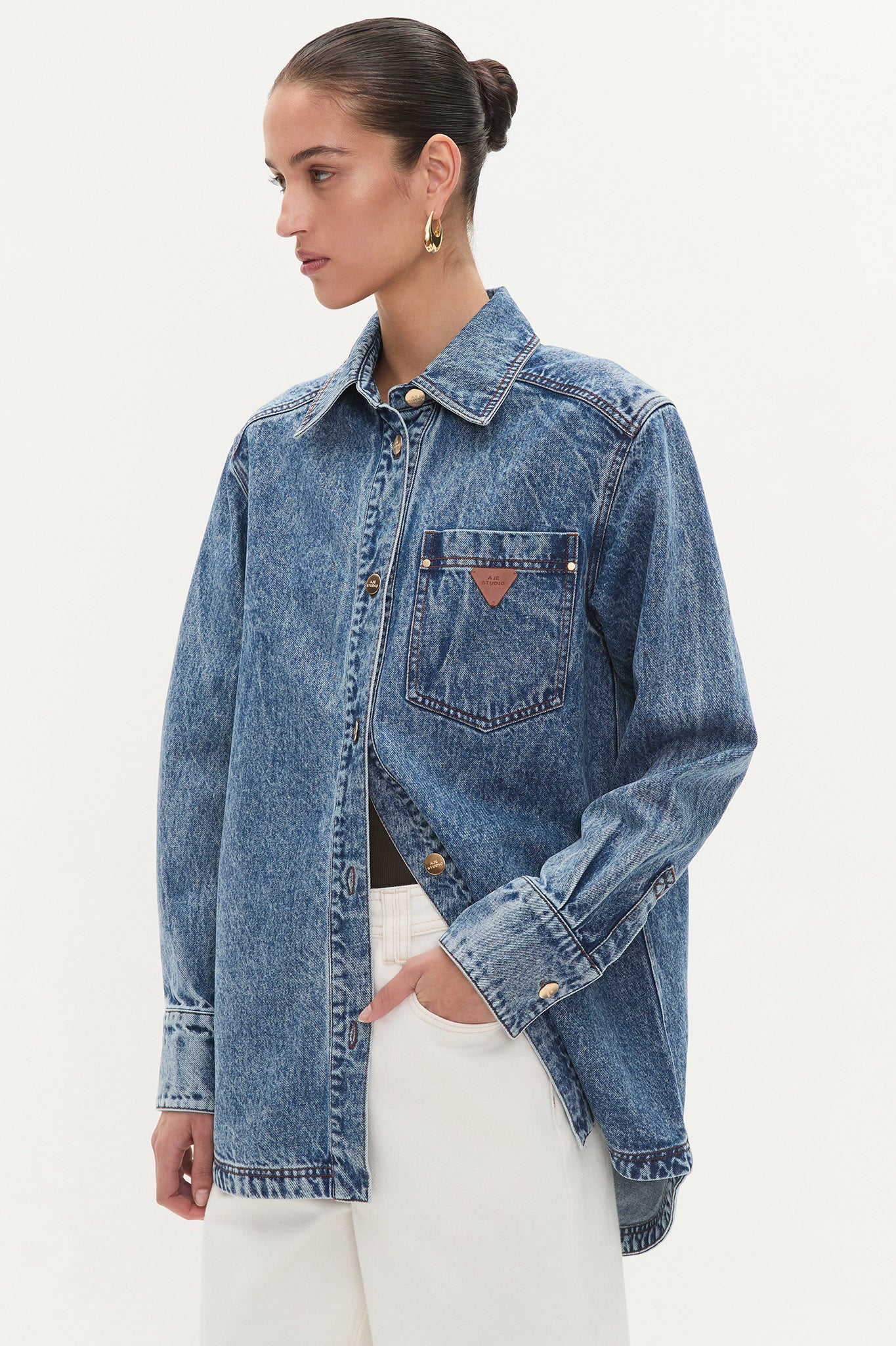 Flynn Split Back Shirt