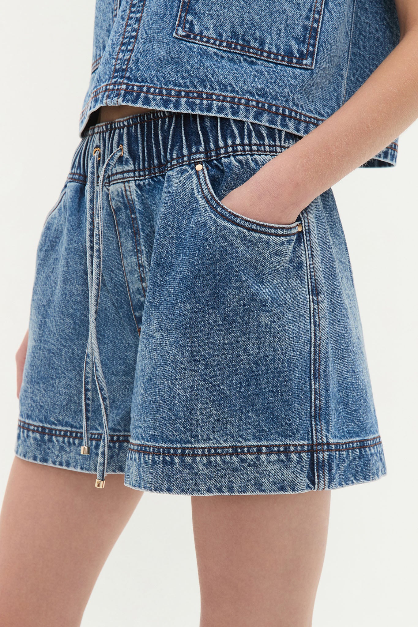 Blues Denim Shorts
