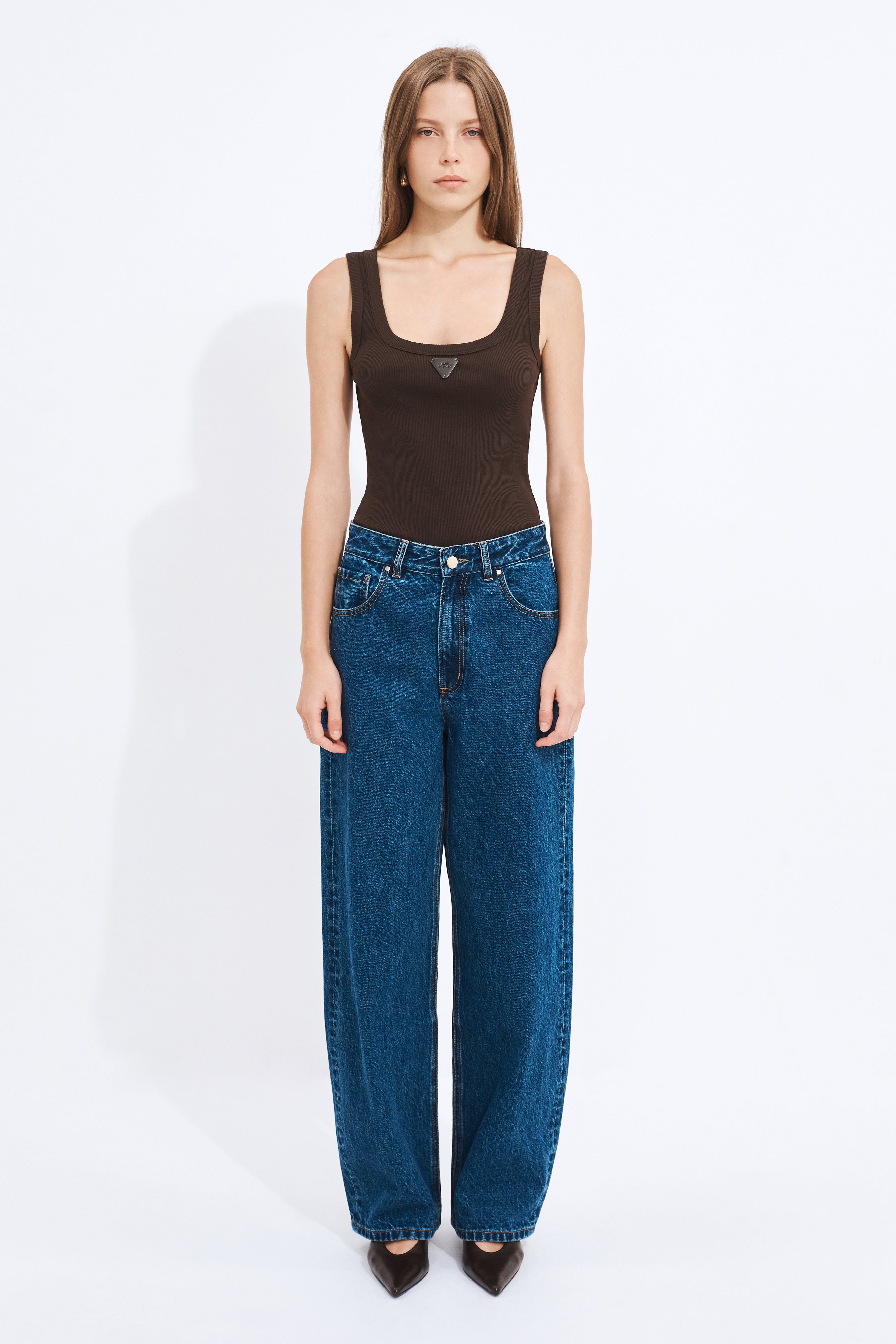 Myles Soft Barrel Leg Jeans