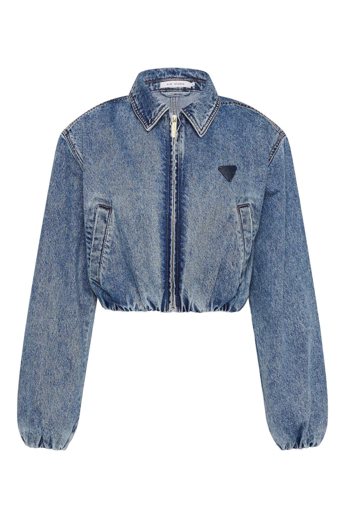 Blues Denim Cargo Bomber