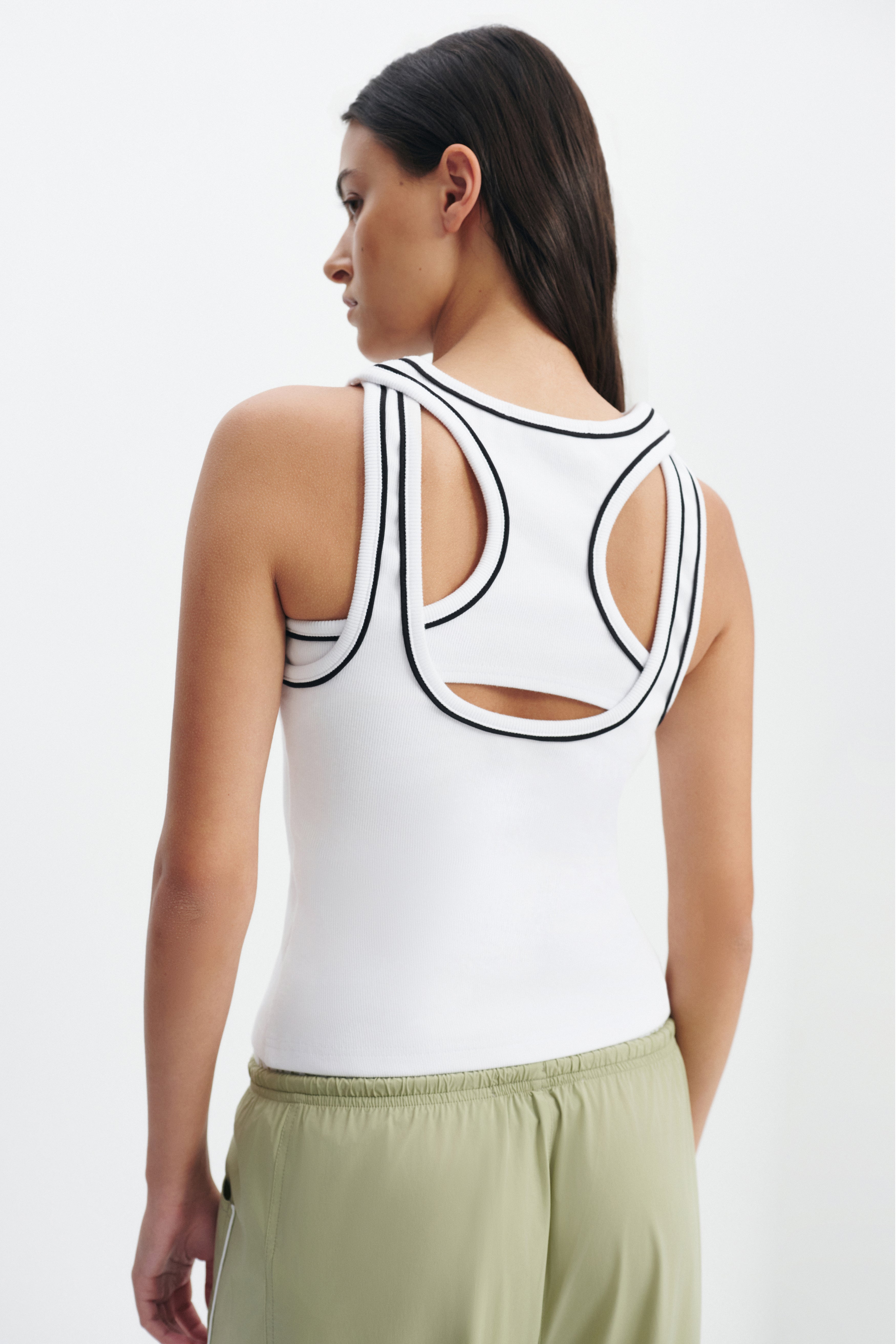 Layered Racerback Tank 142