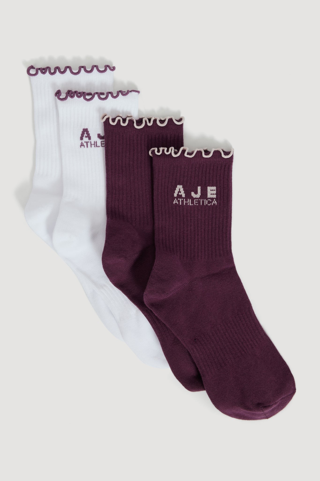 Frill Logo Socks 028