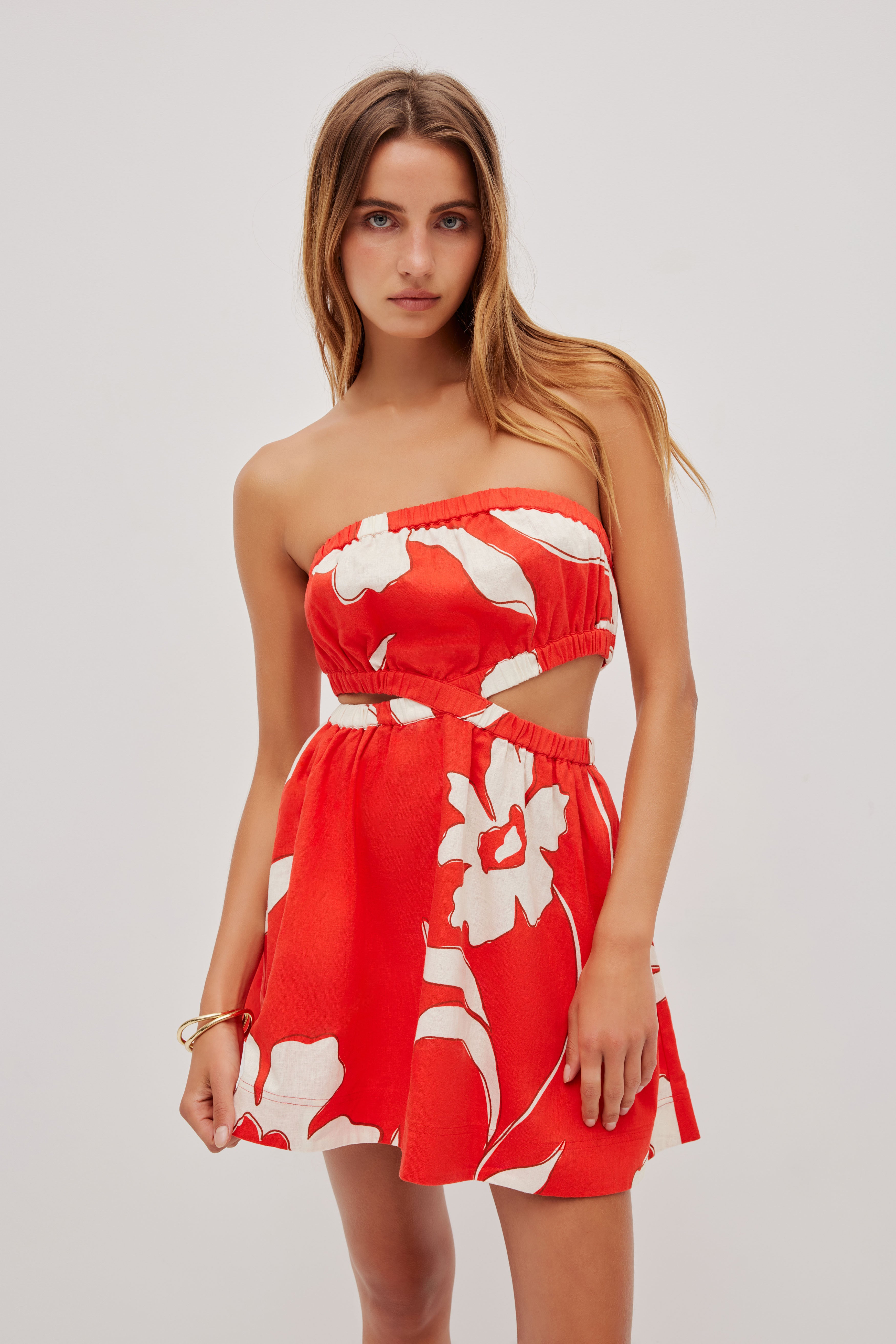 Mireya Strapless Mini Dress
