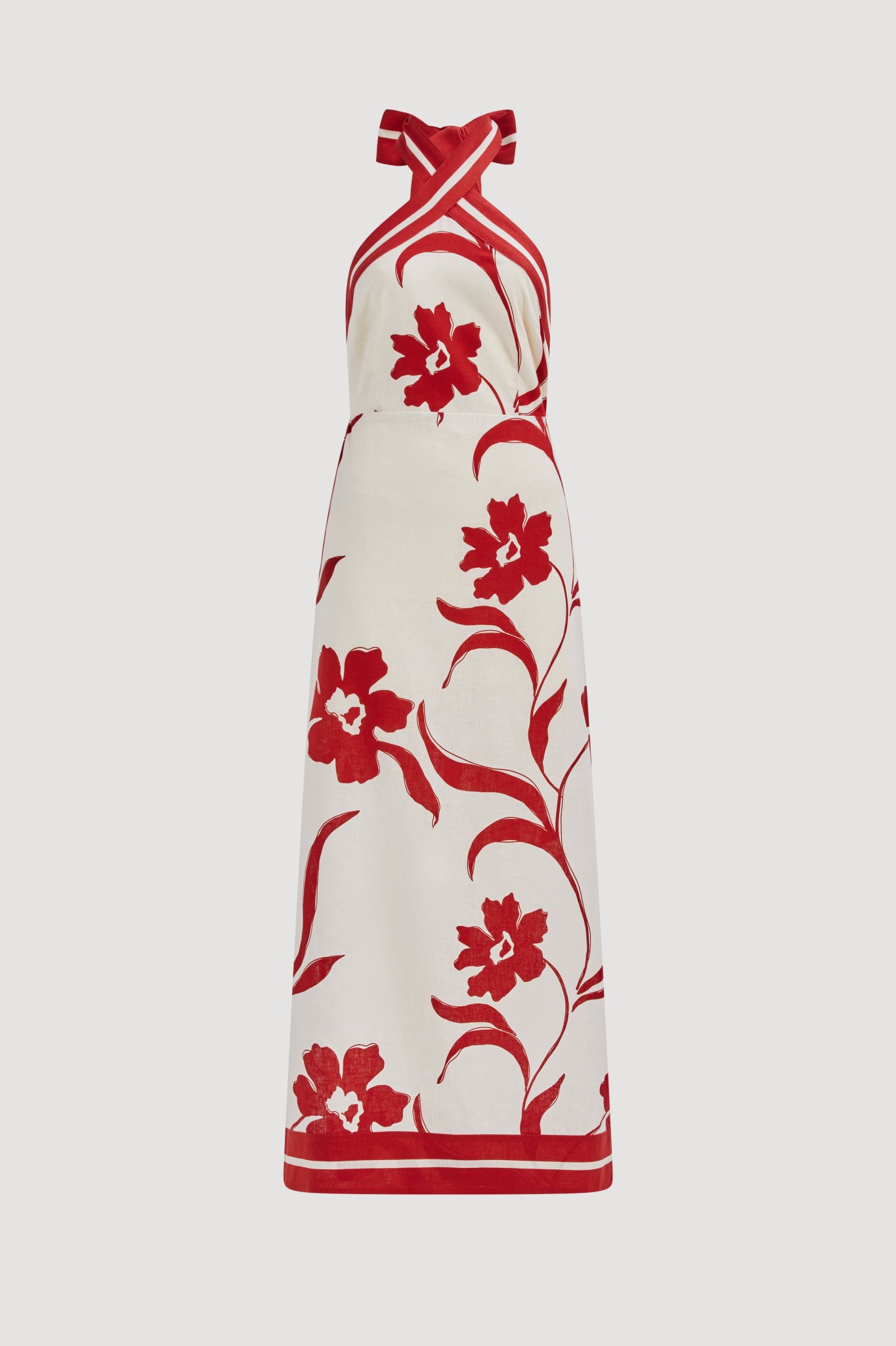 Mireya Halter Midi Dress