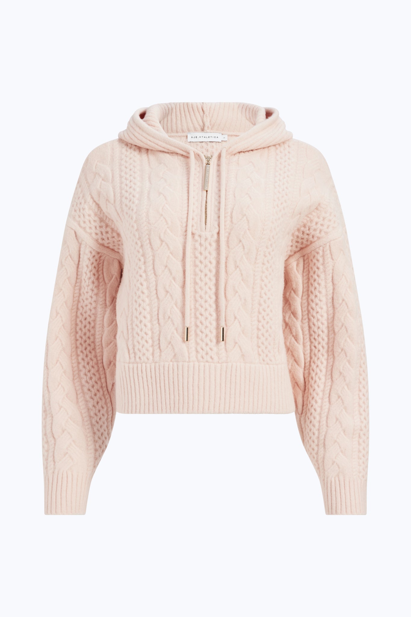 Cable Knit Hoodie