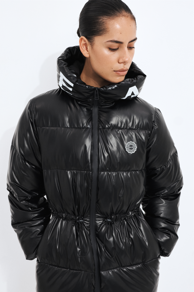 Longline Puffer Jacket