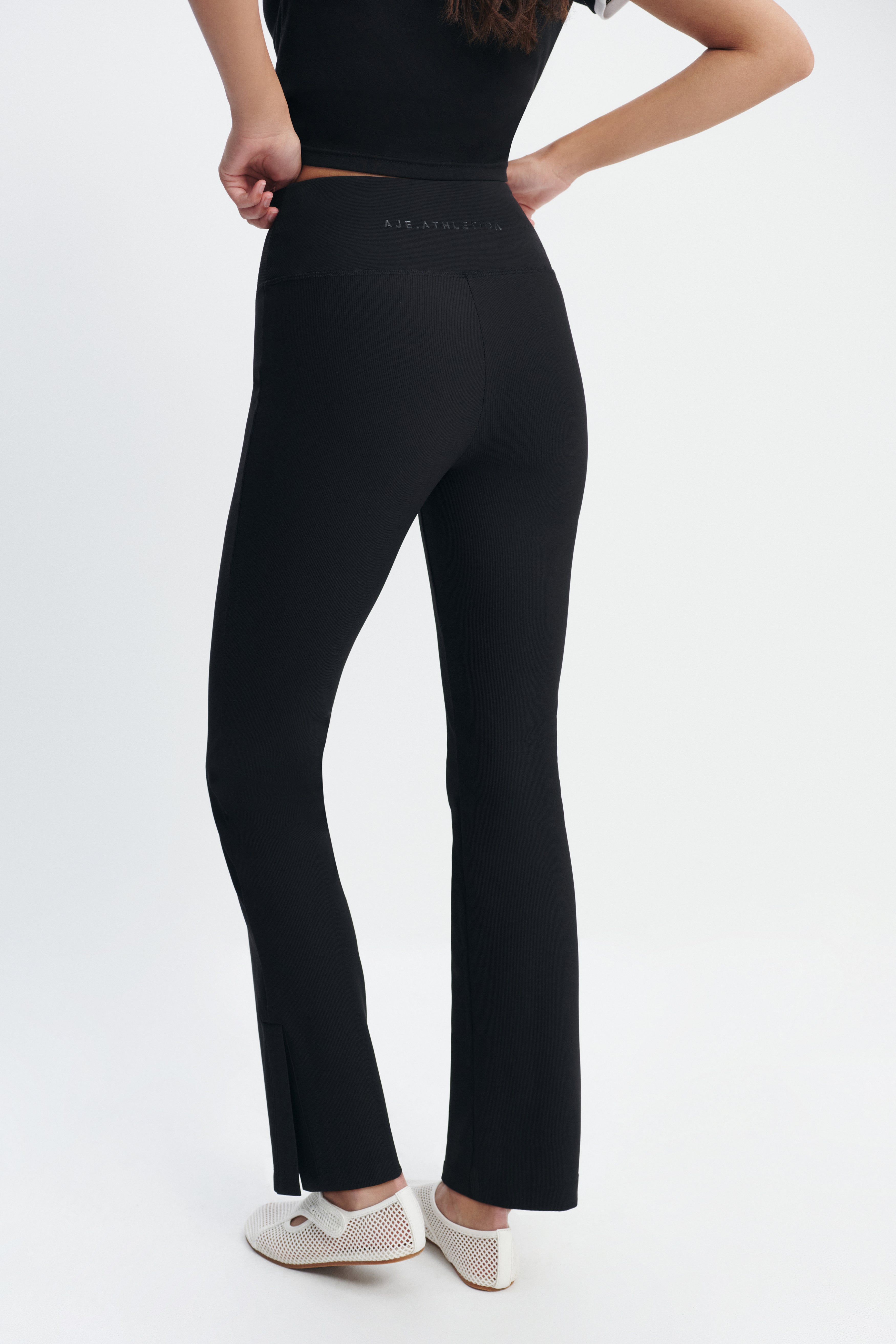 Fitted Side Split Pants