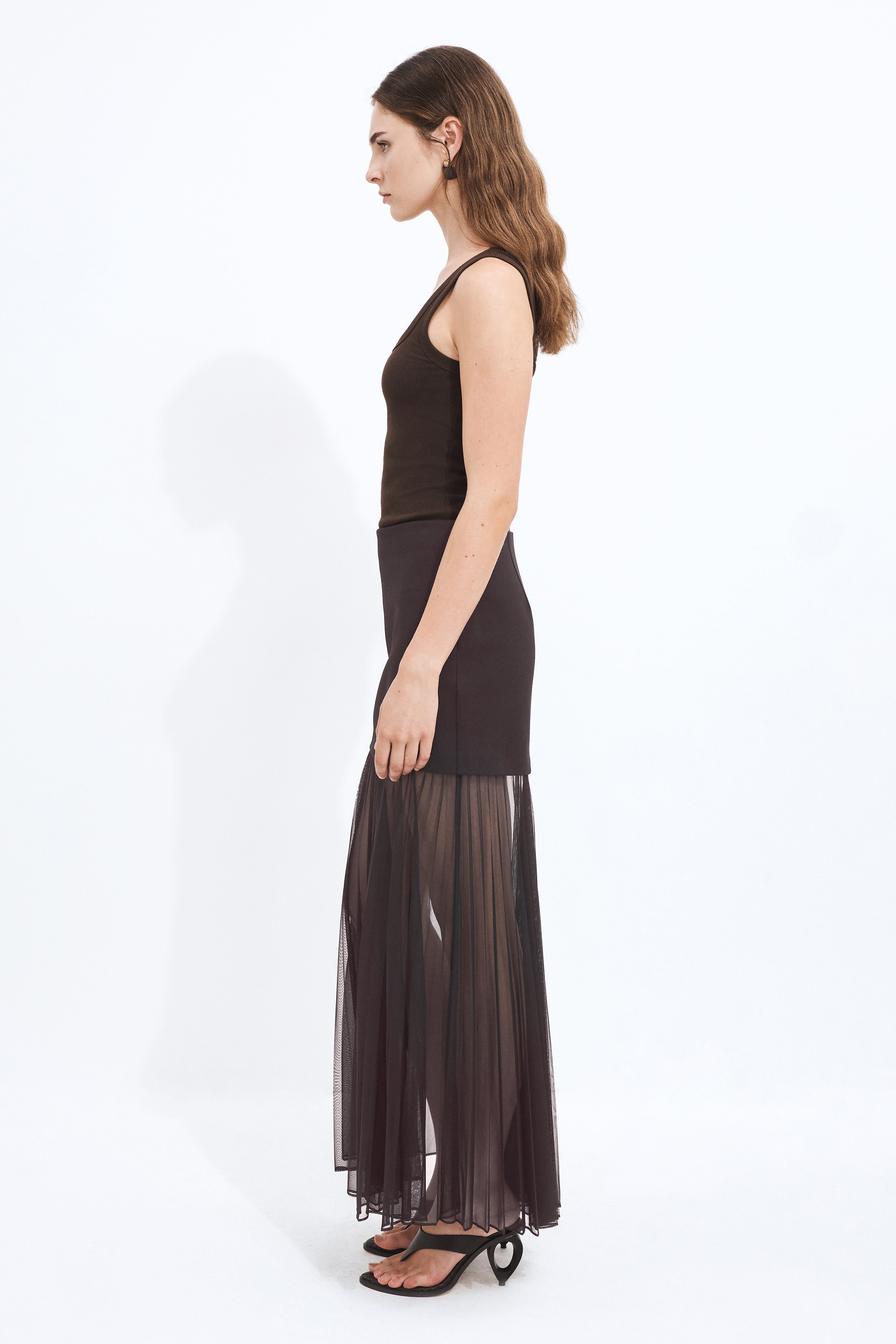 Ivy Sheer Maxi Skirt