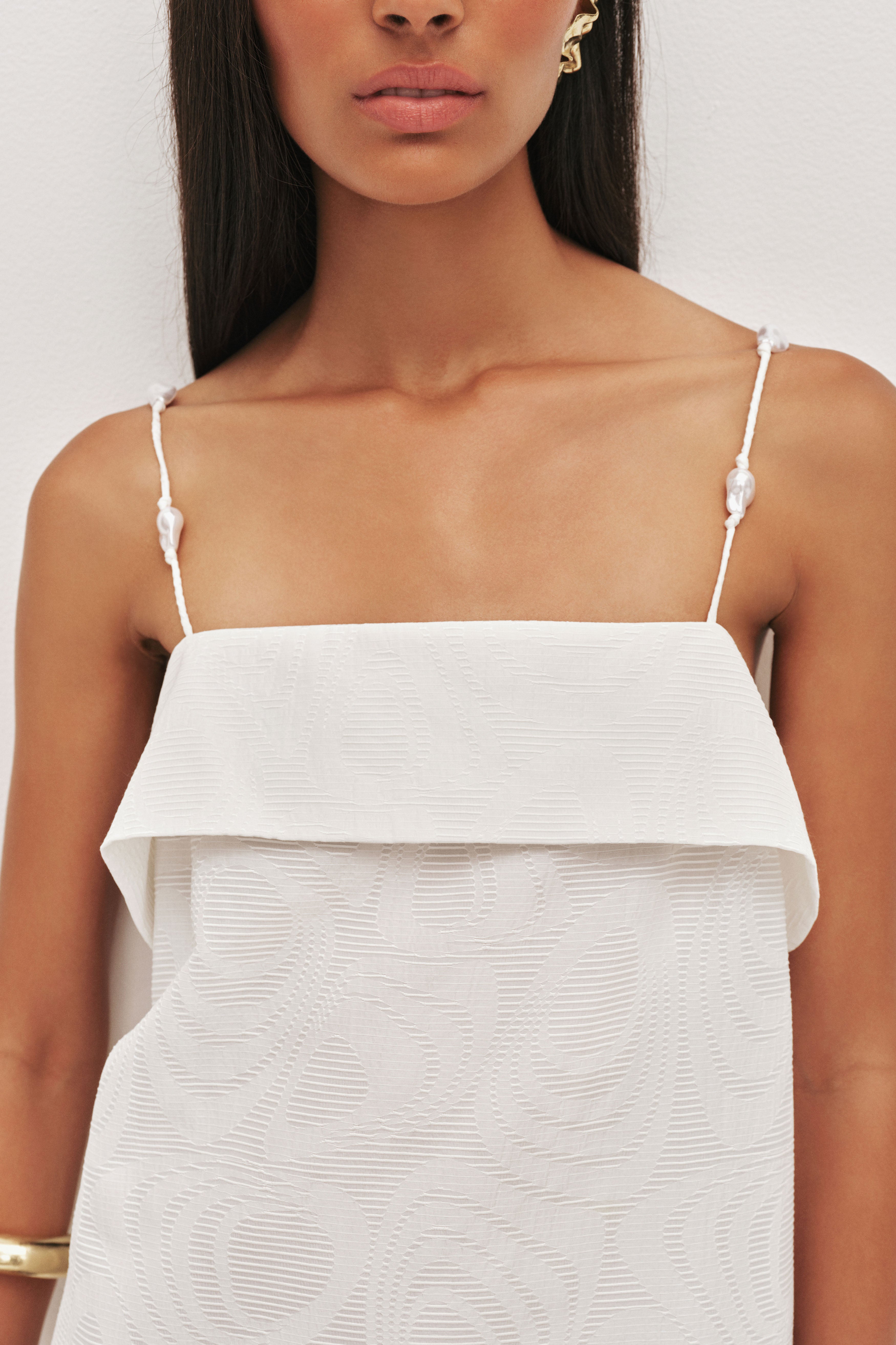 Zaire Tie Back Mini Dress
