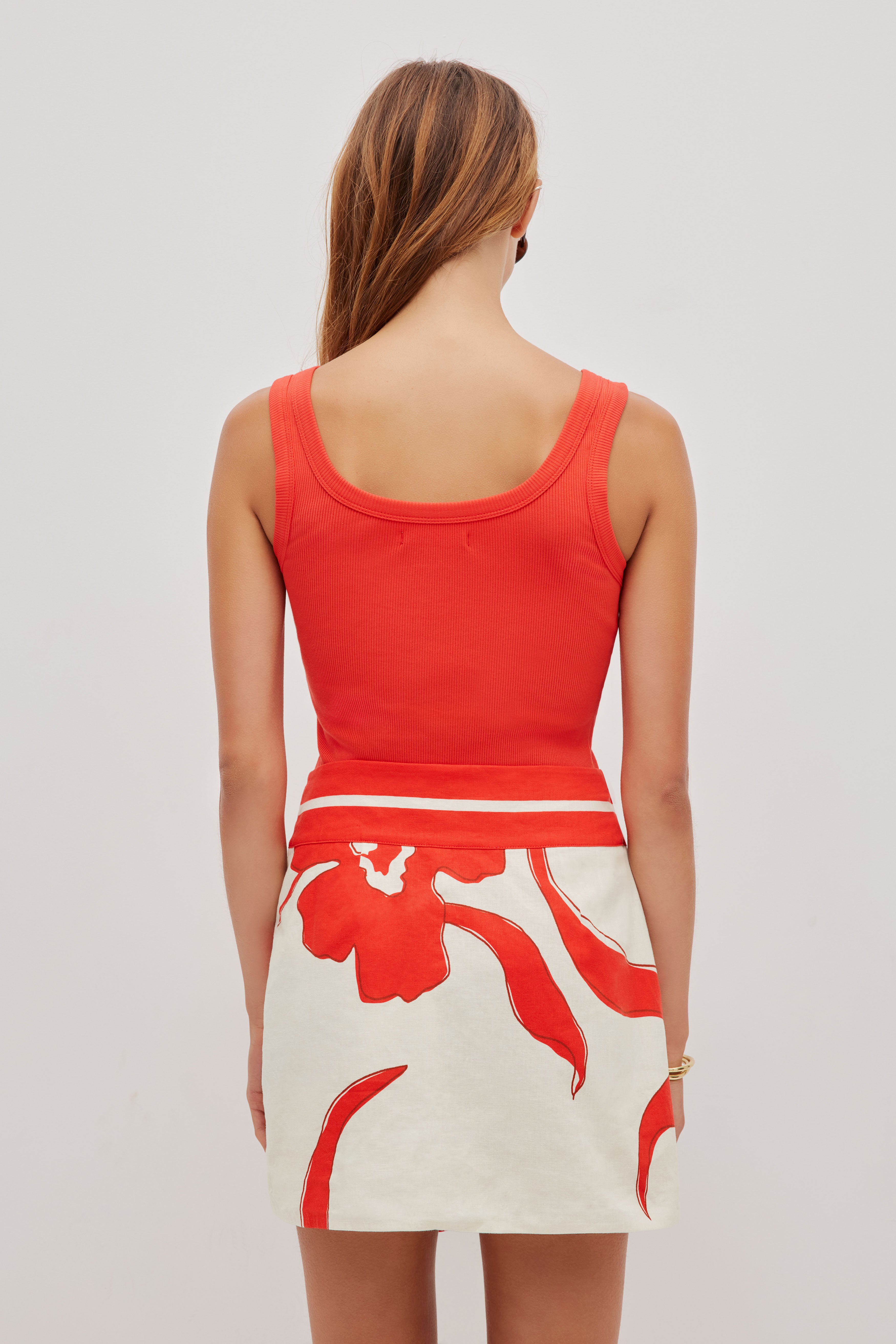 Mireya Wrap Mini Skirt