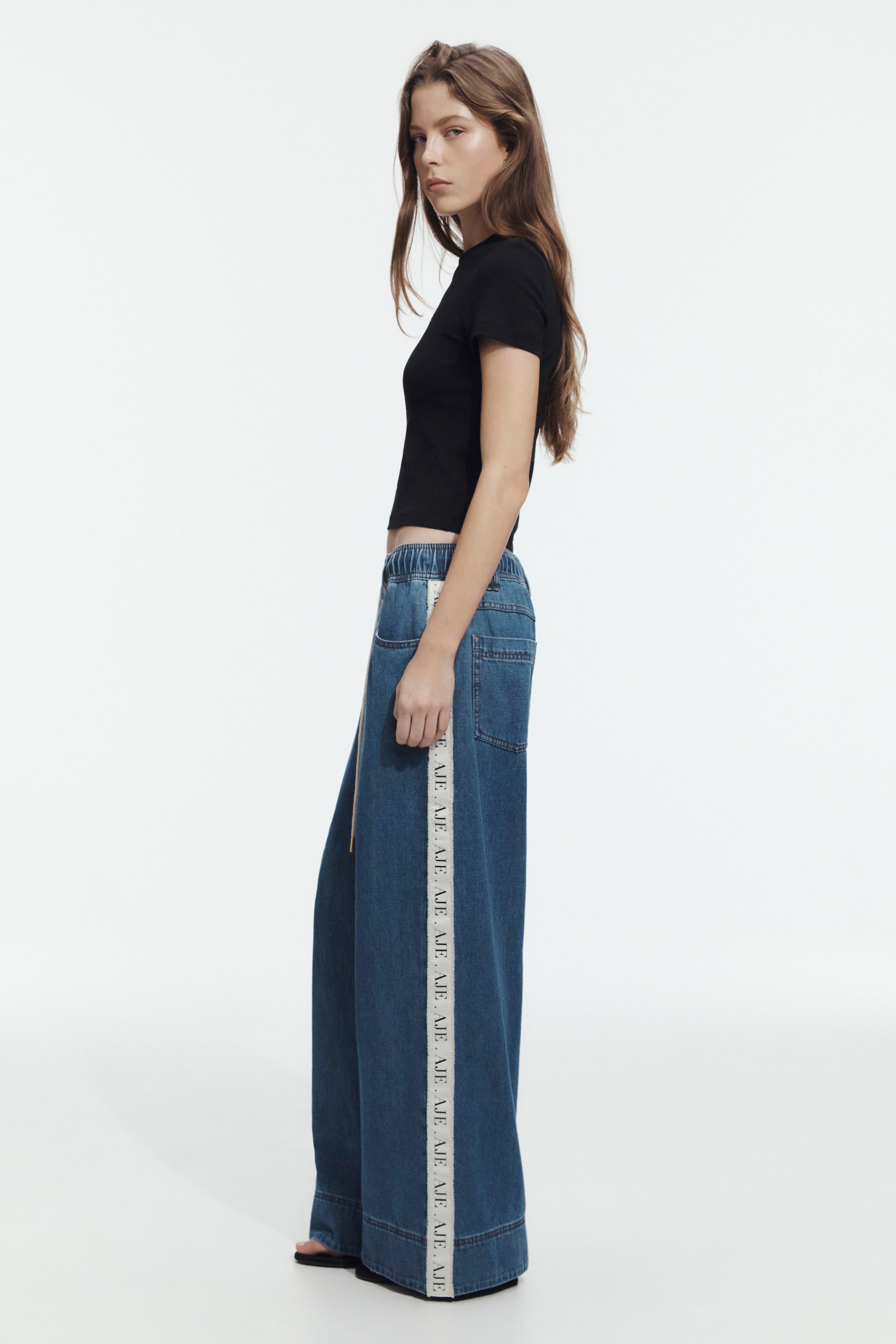 Caserta Logo Denim Jean