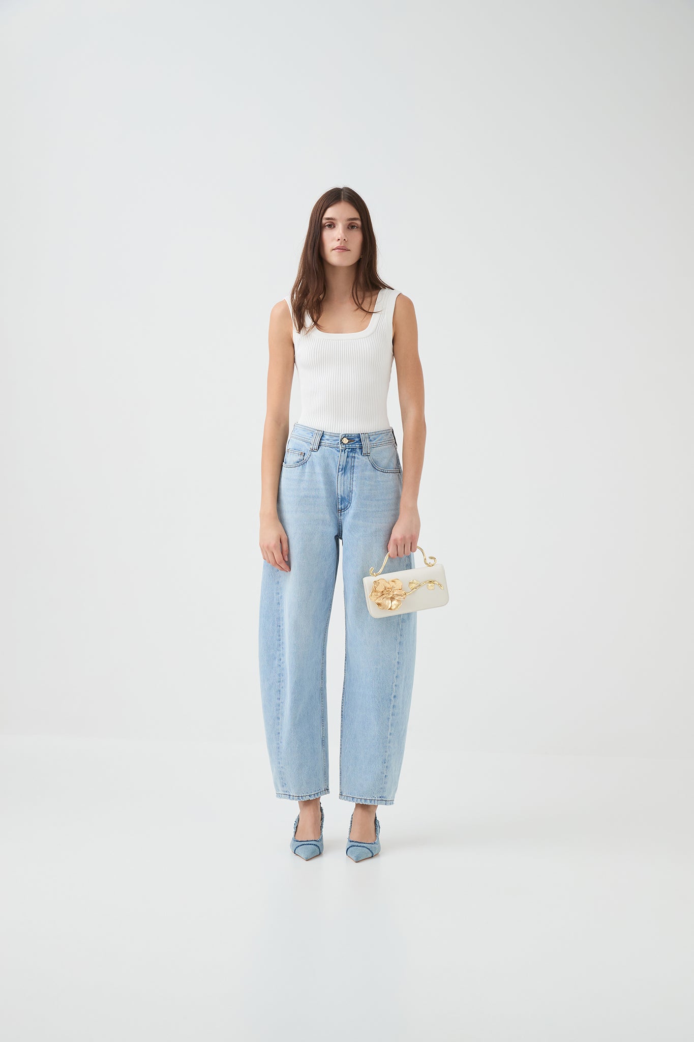 Celeste Flower Clutch