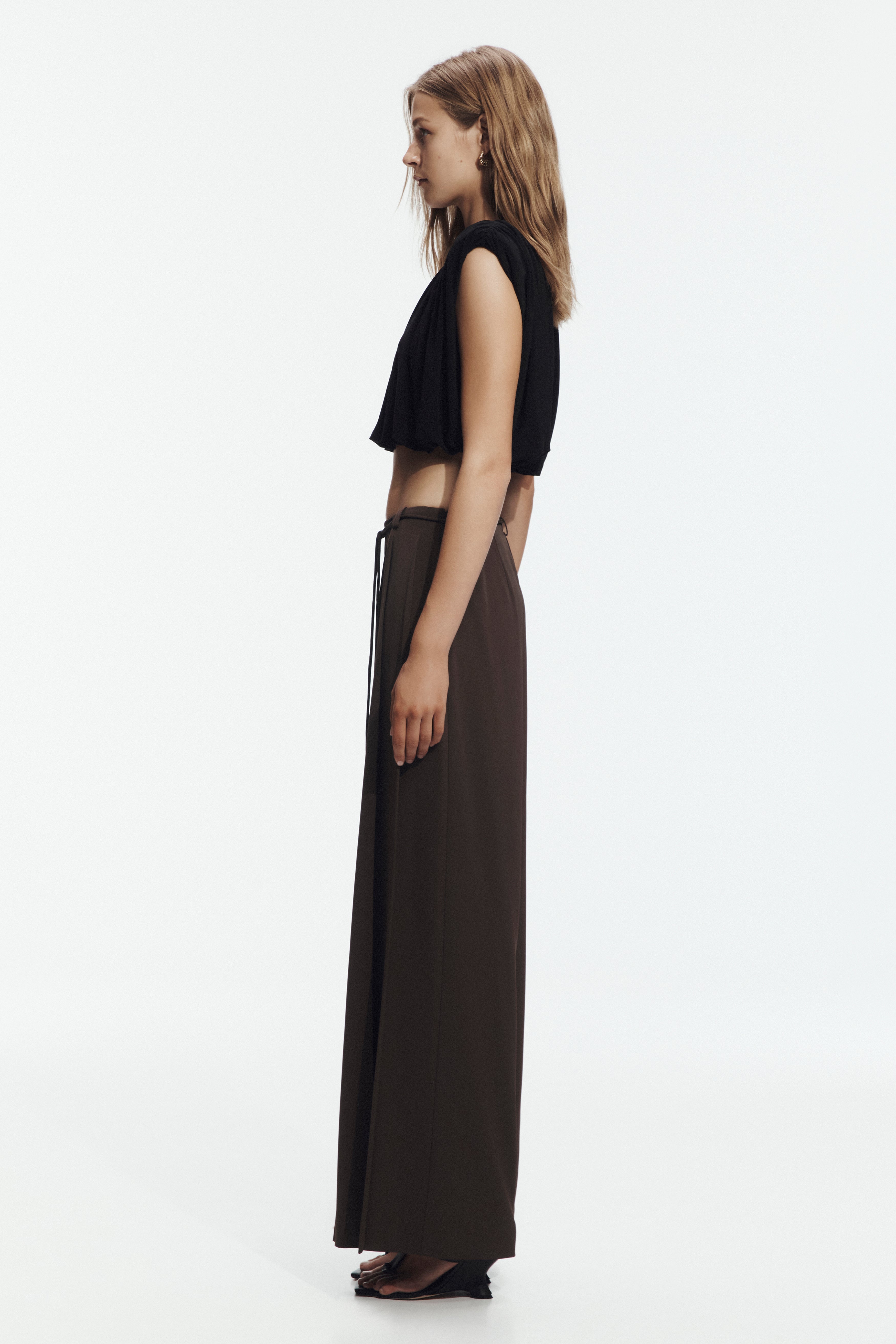 Lunaria Ruched Jersey Top