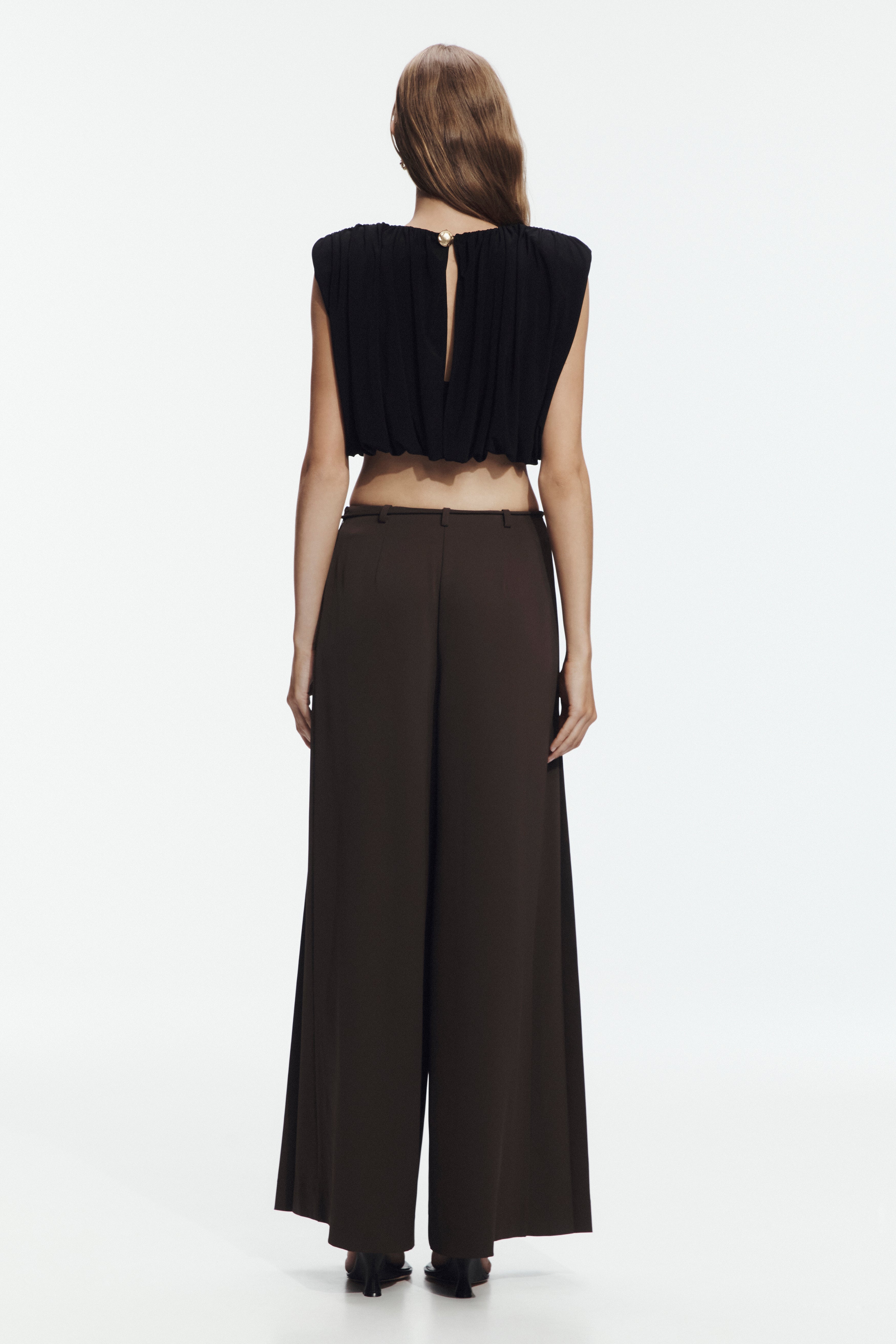 Lunaria Ruched Jersey Top