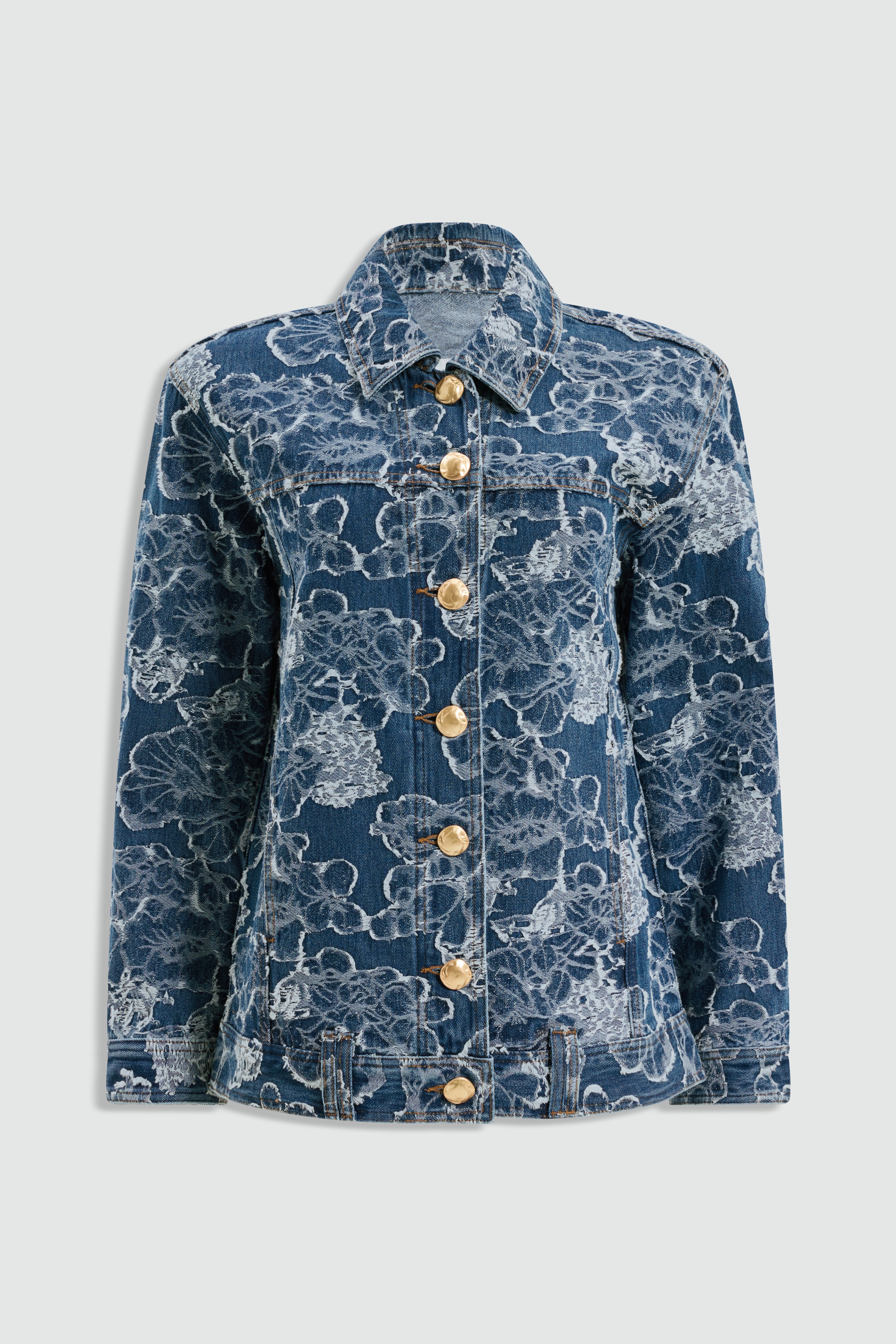Arlo Jacquard Denim Jacket
