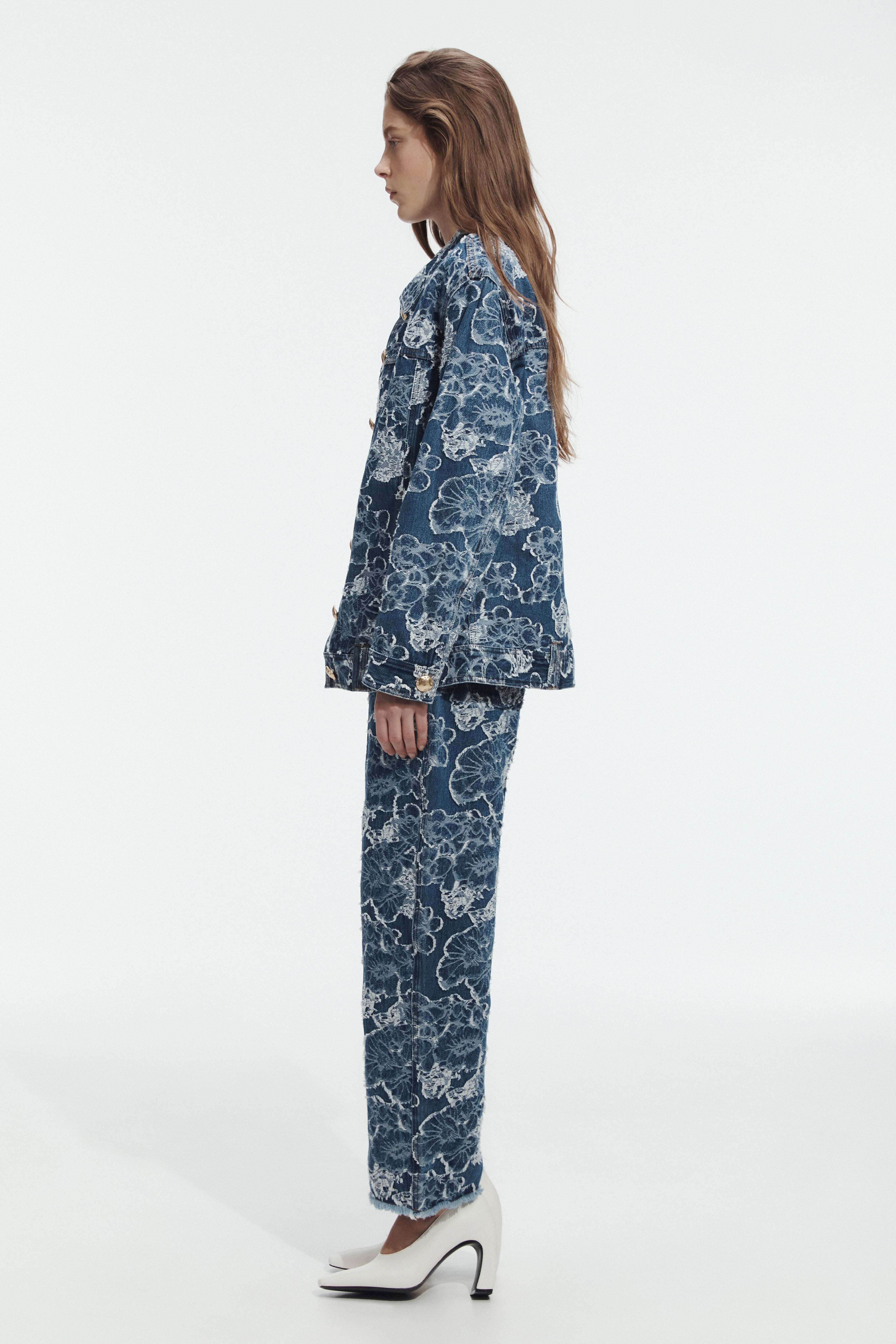 Arlo Jacquard Denim Jacket