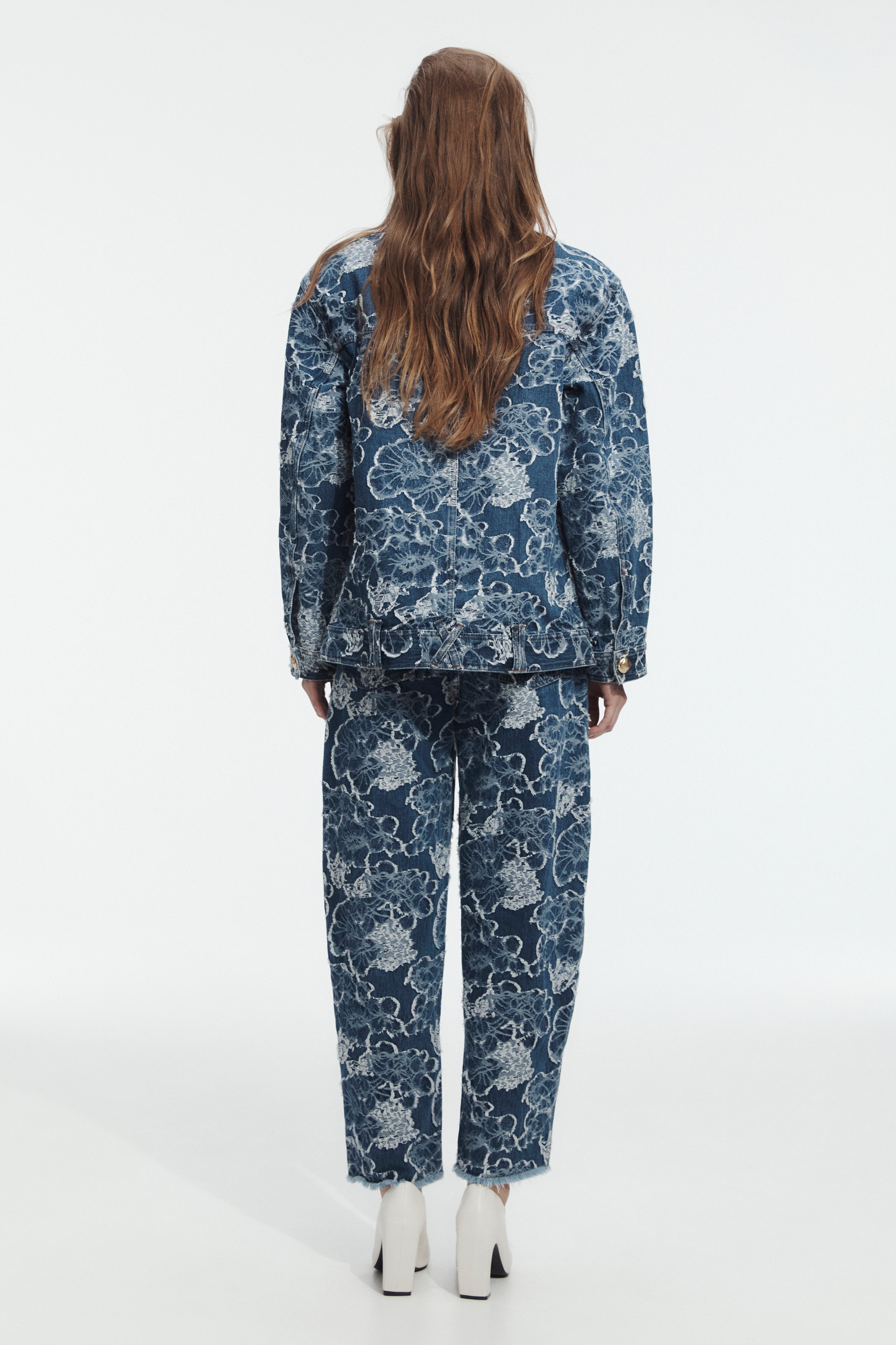 Arlo Jacquard Denim Jacket