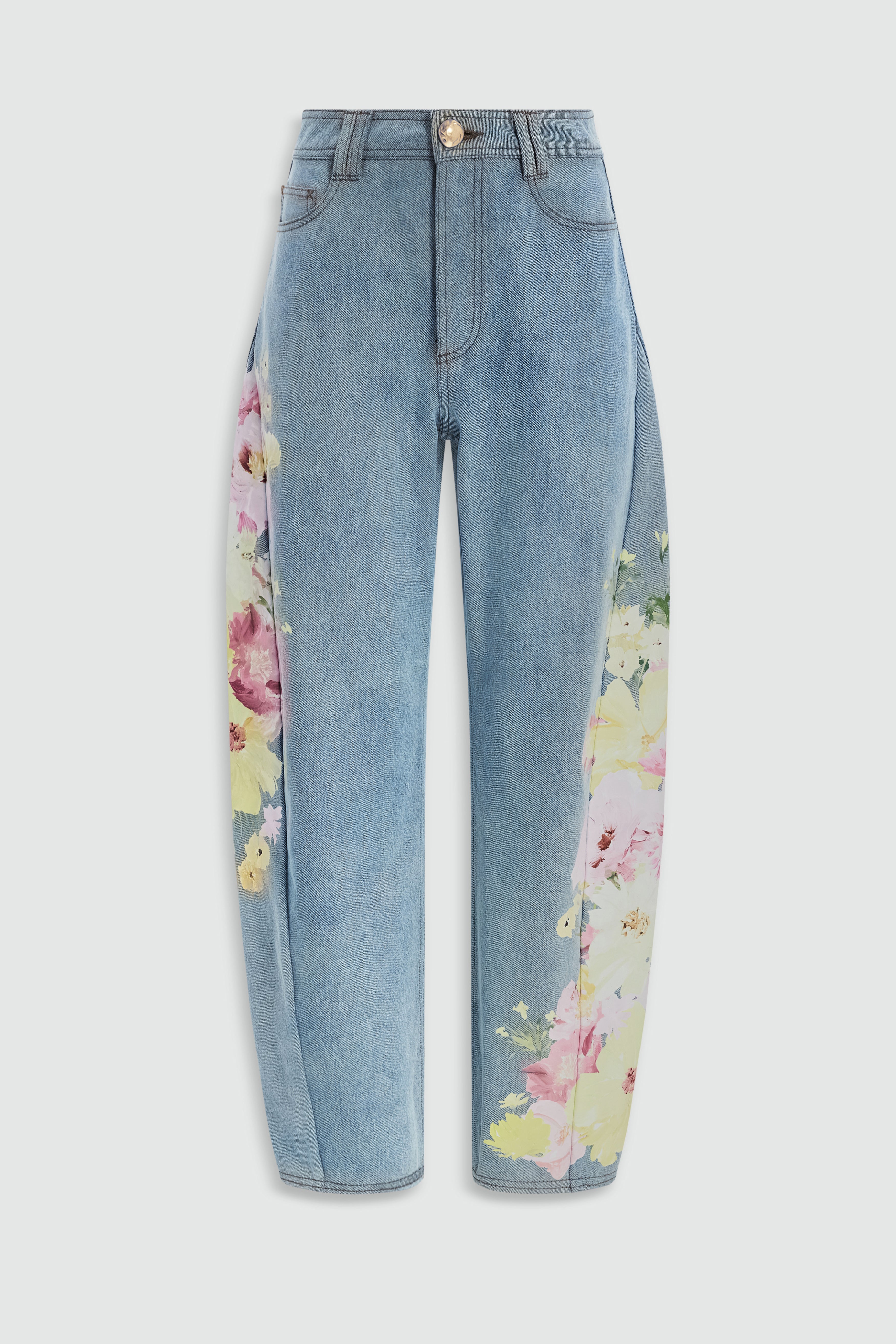 Daisy Denim Barrel Jean