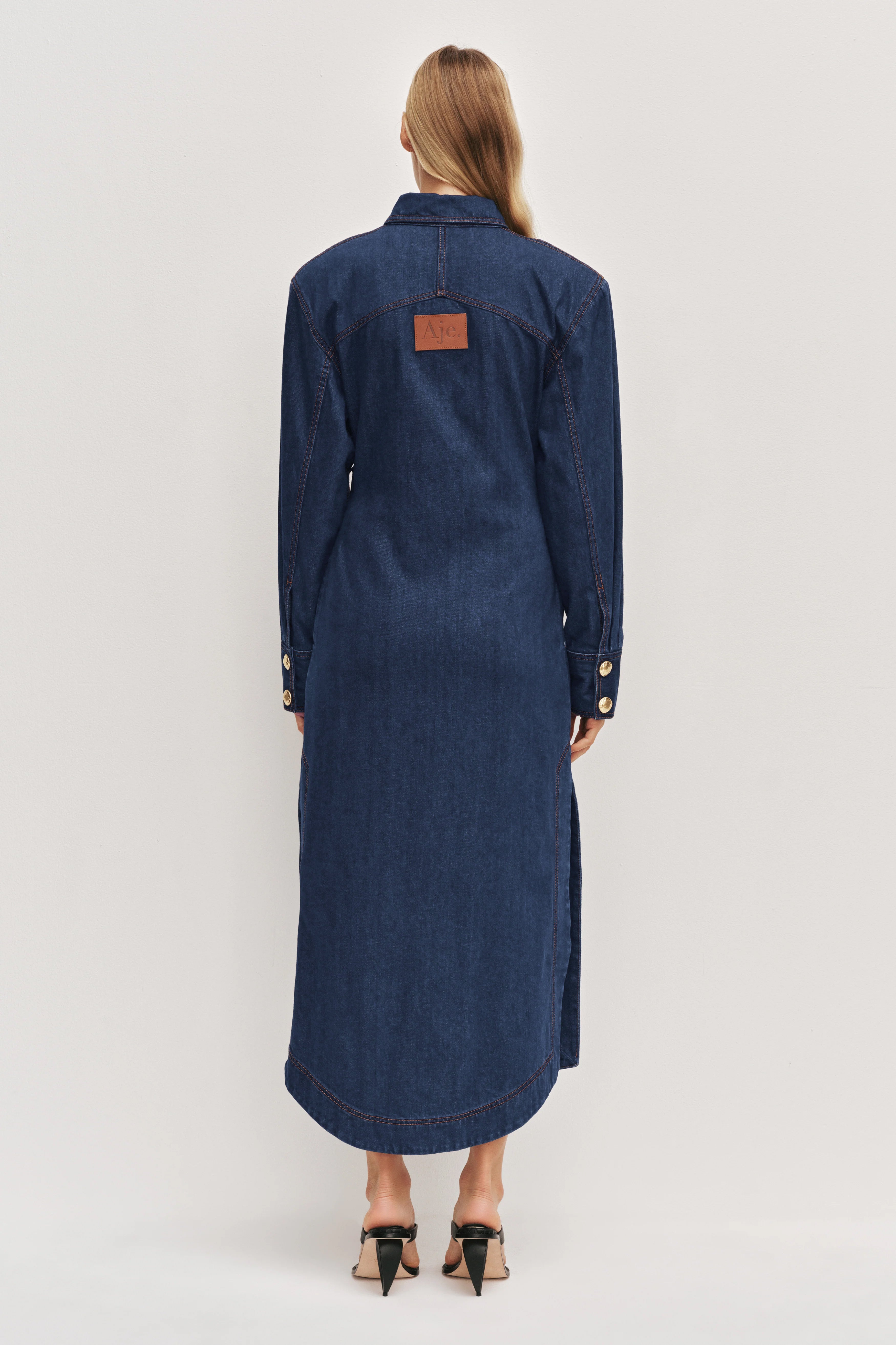 Seren Denim Midi Dress
