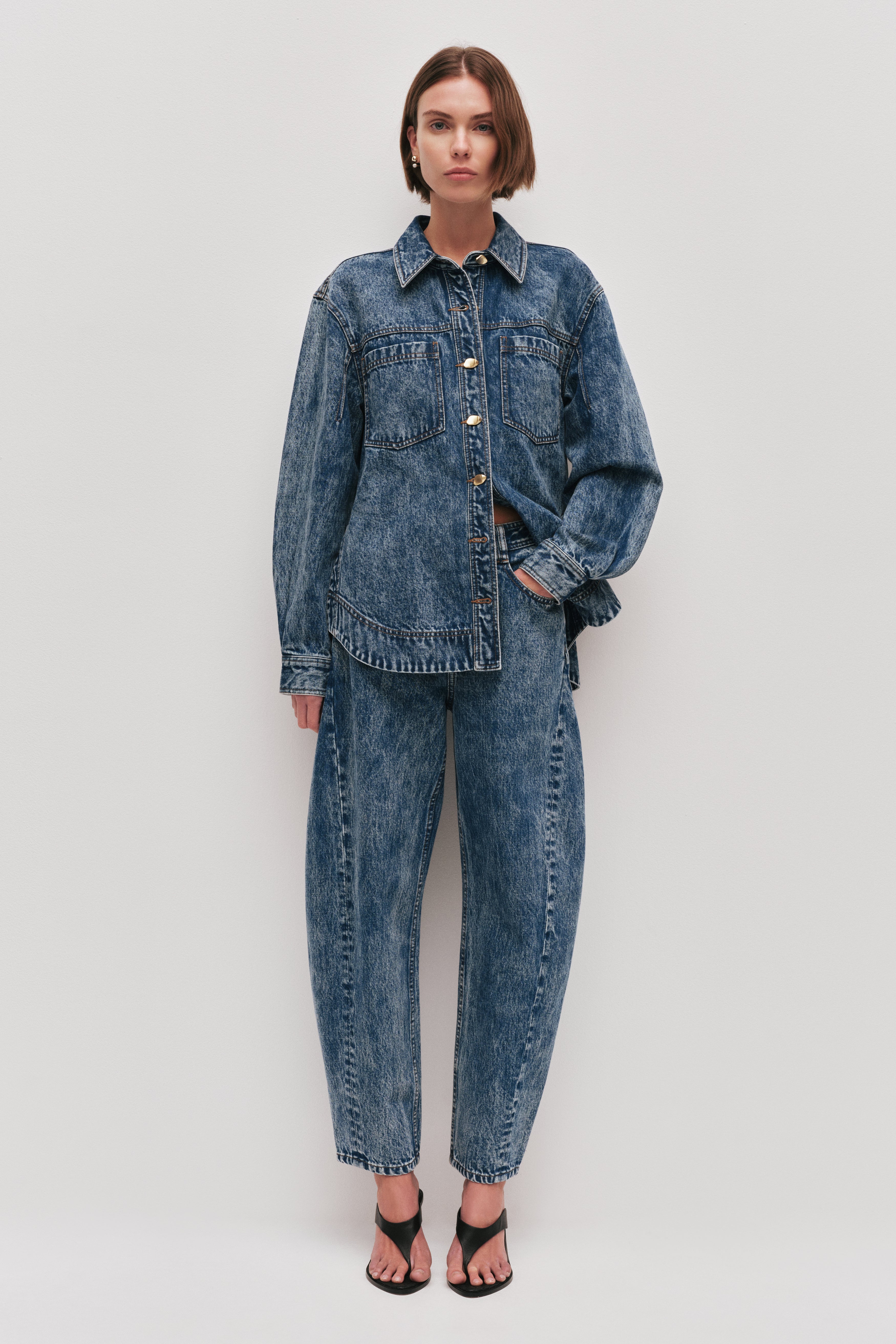 Angelina Denim Shirt