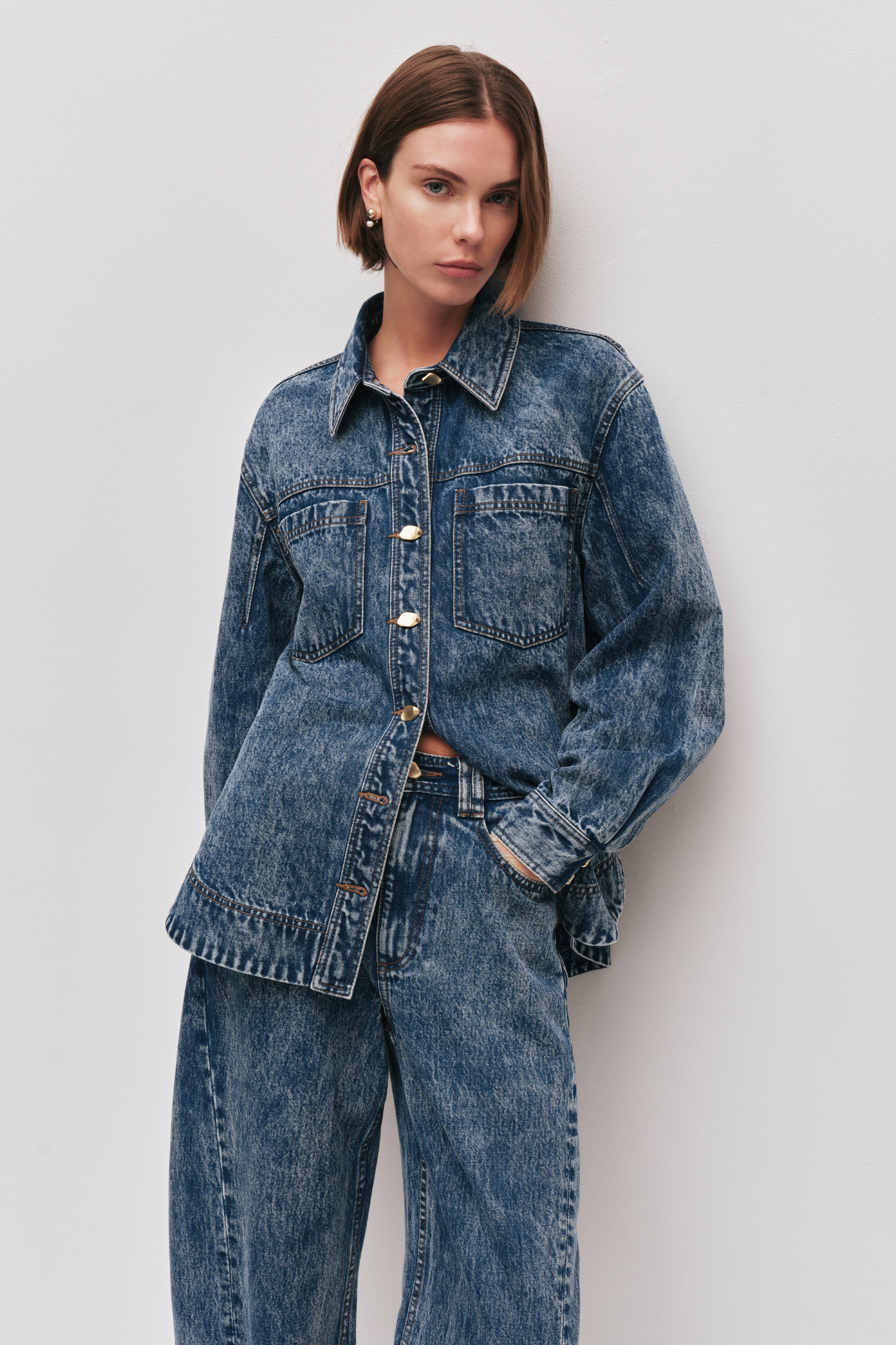 Angelina Denim Shirt
