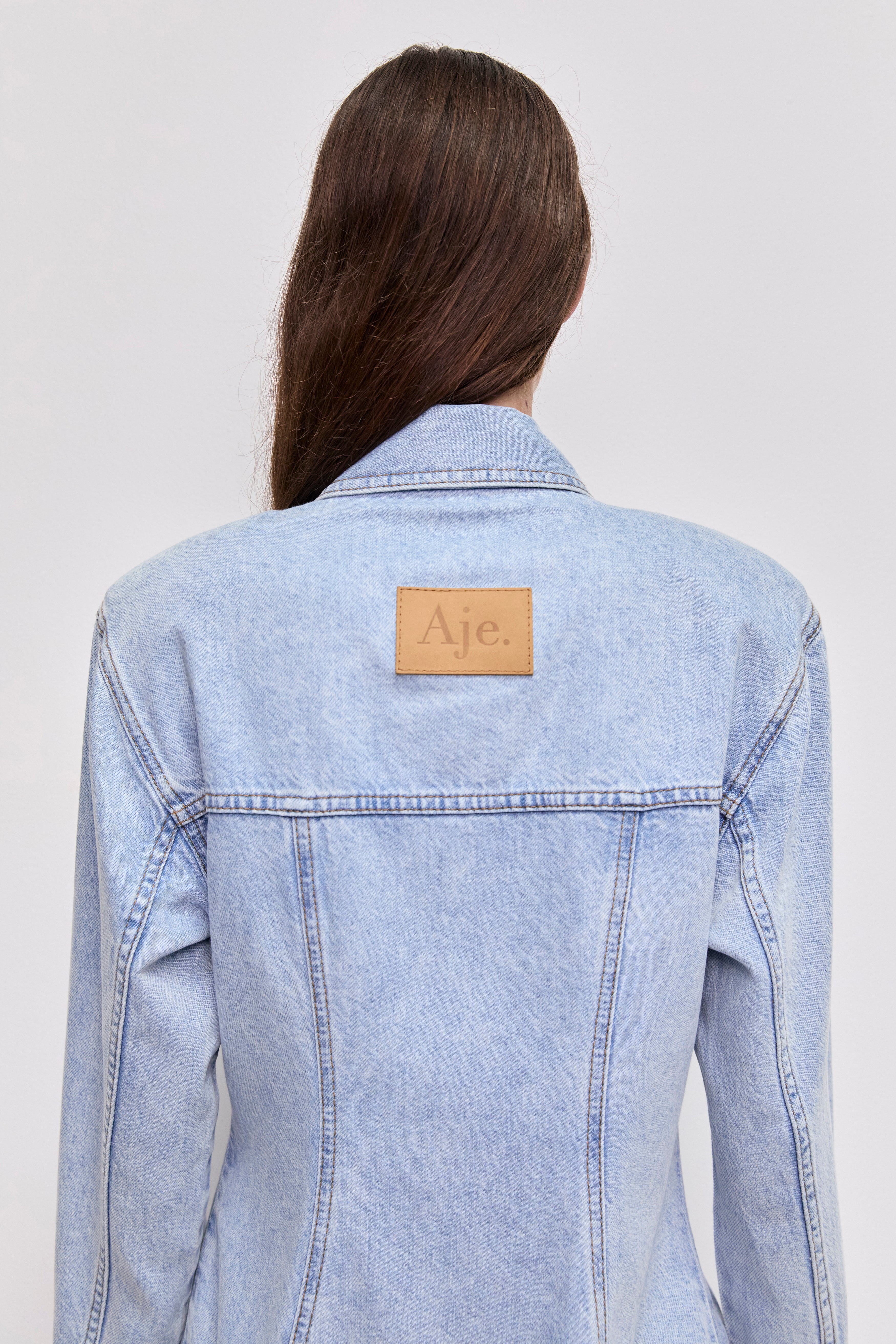 Tia Denim Fitted Shirt