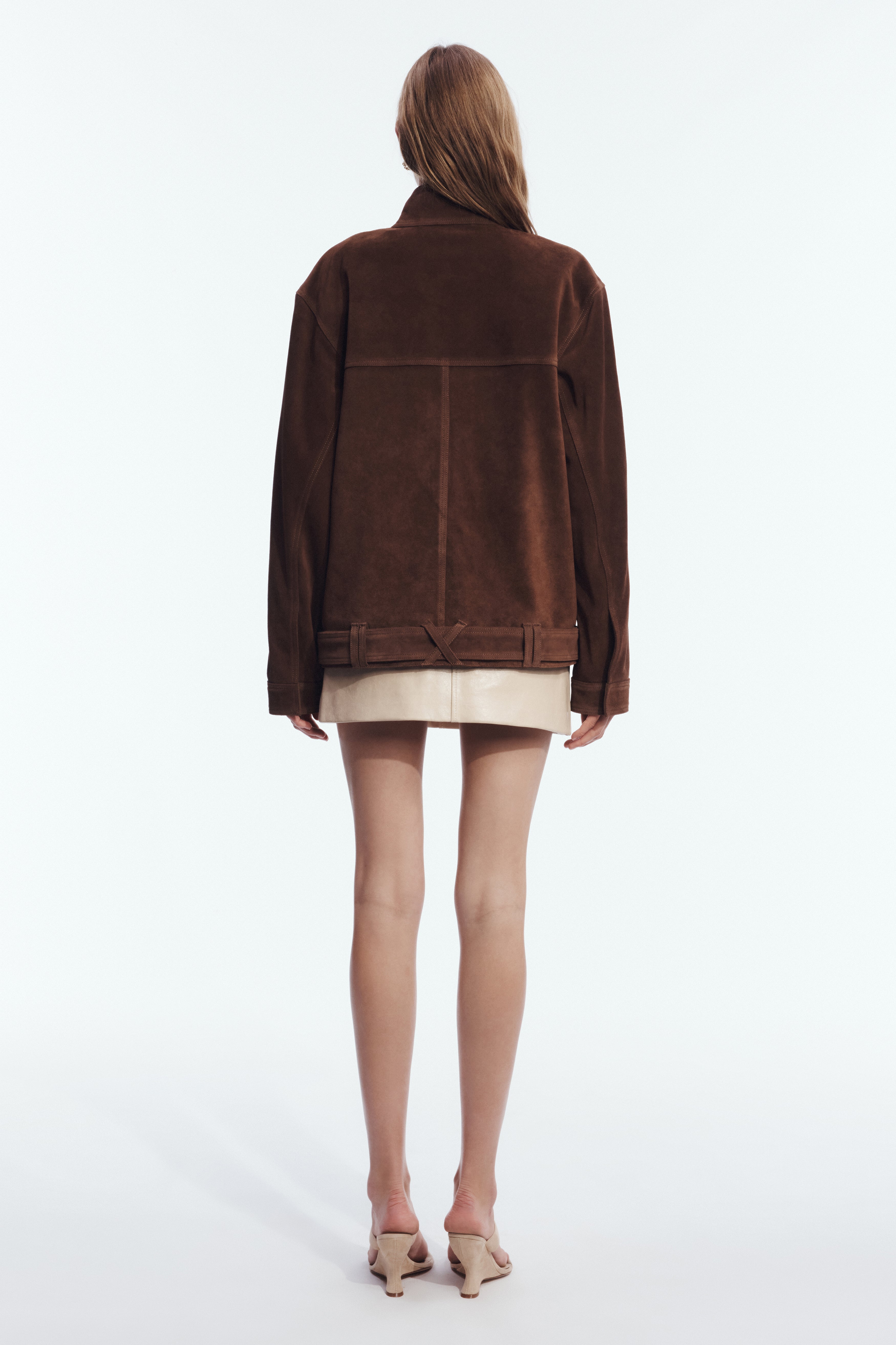 Anisa Suede Leather Jacket