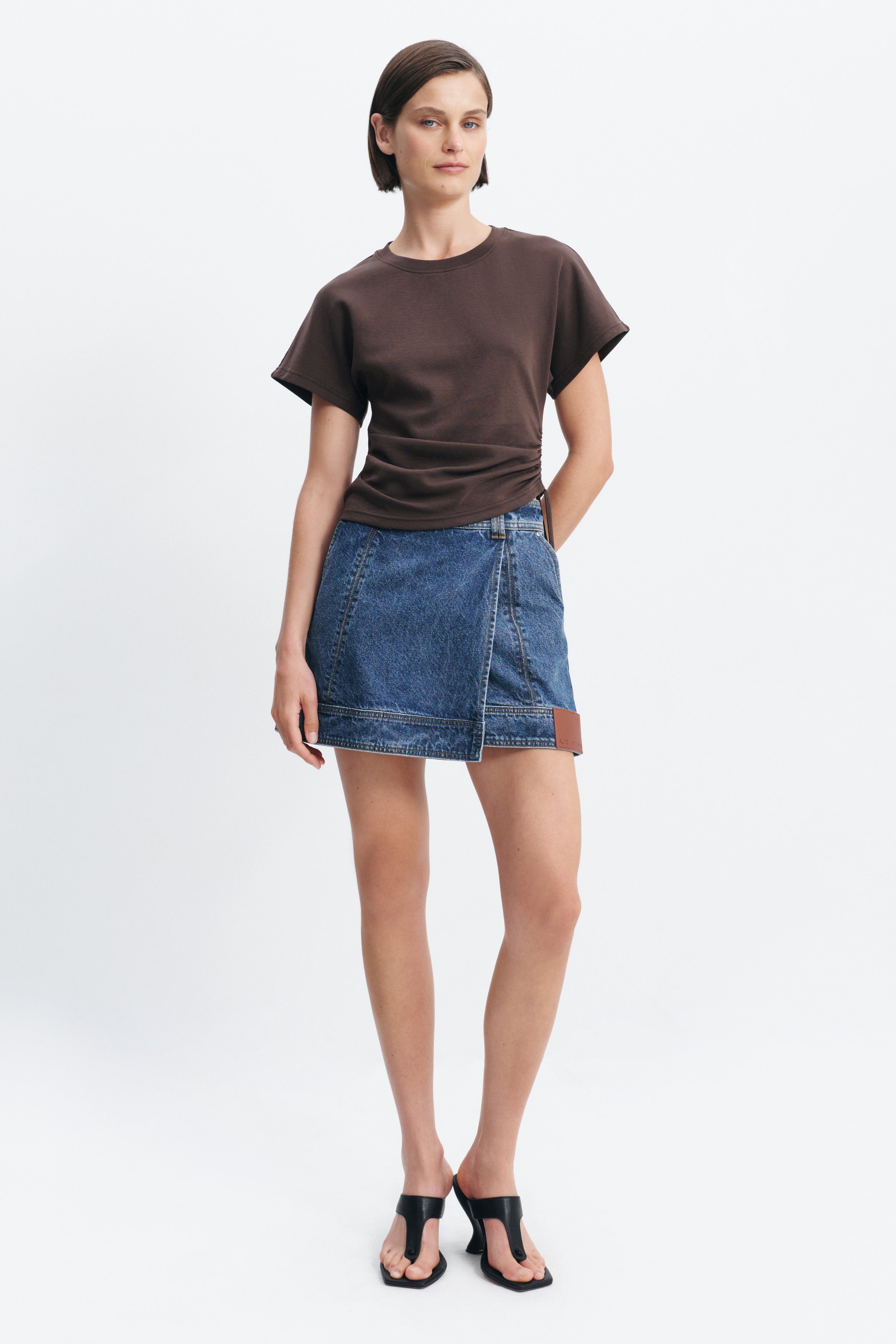 Olivia Denim Mini Skirt