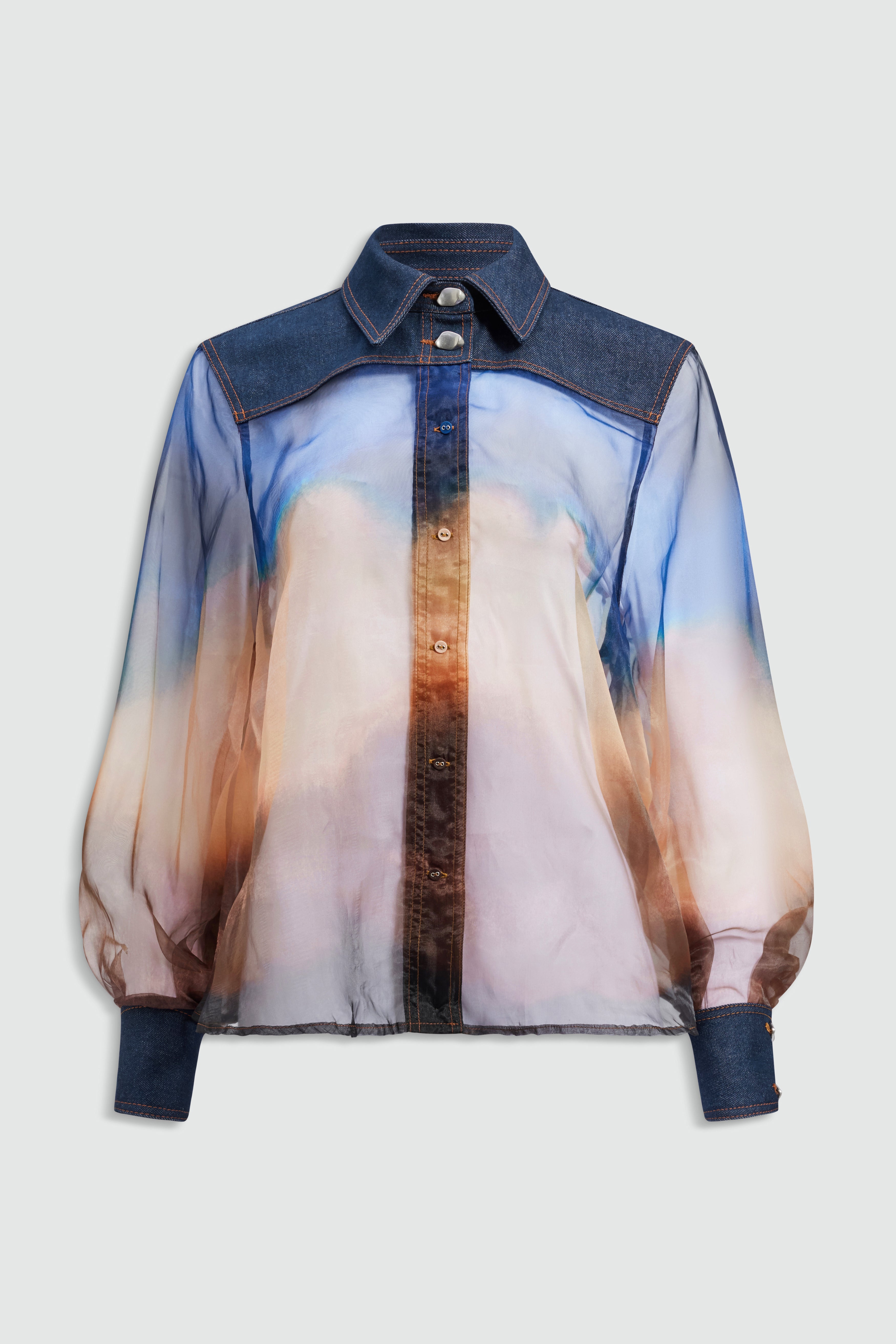 Remie Denim Contrast Shirt
