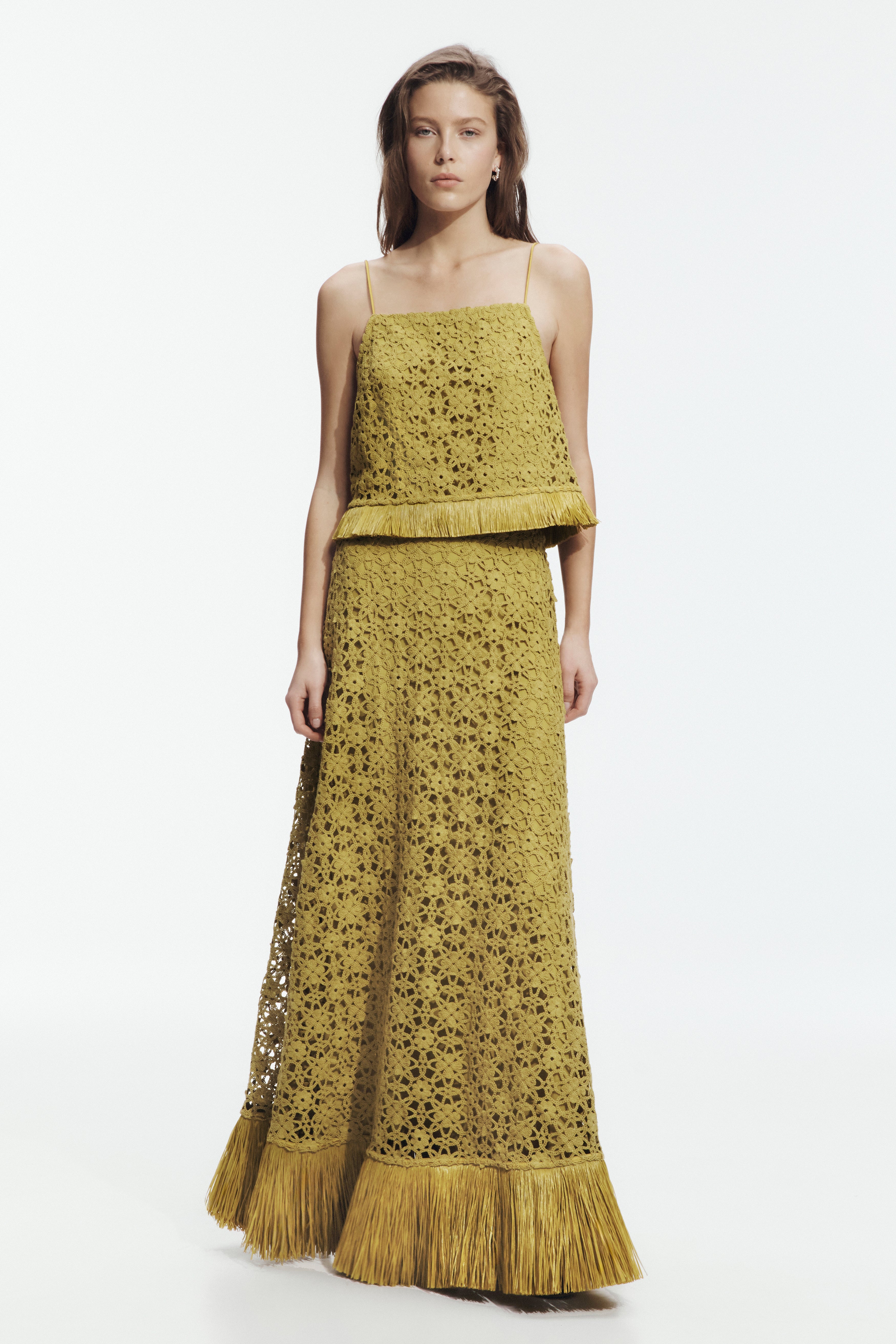 Alora Lace Maxi Skirt