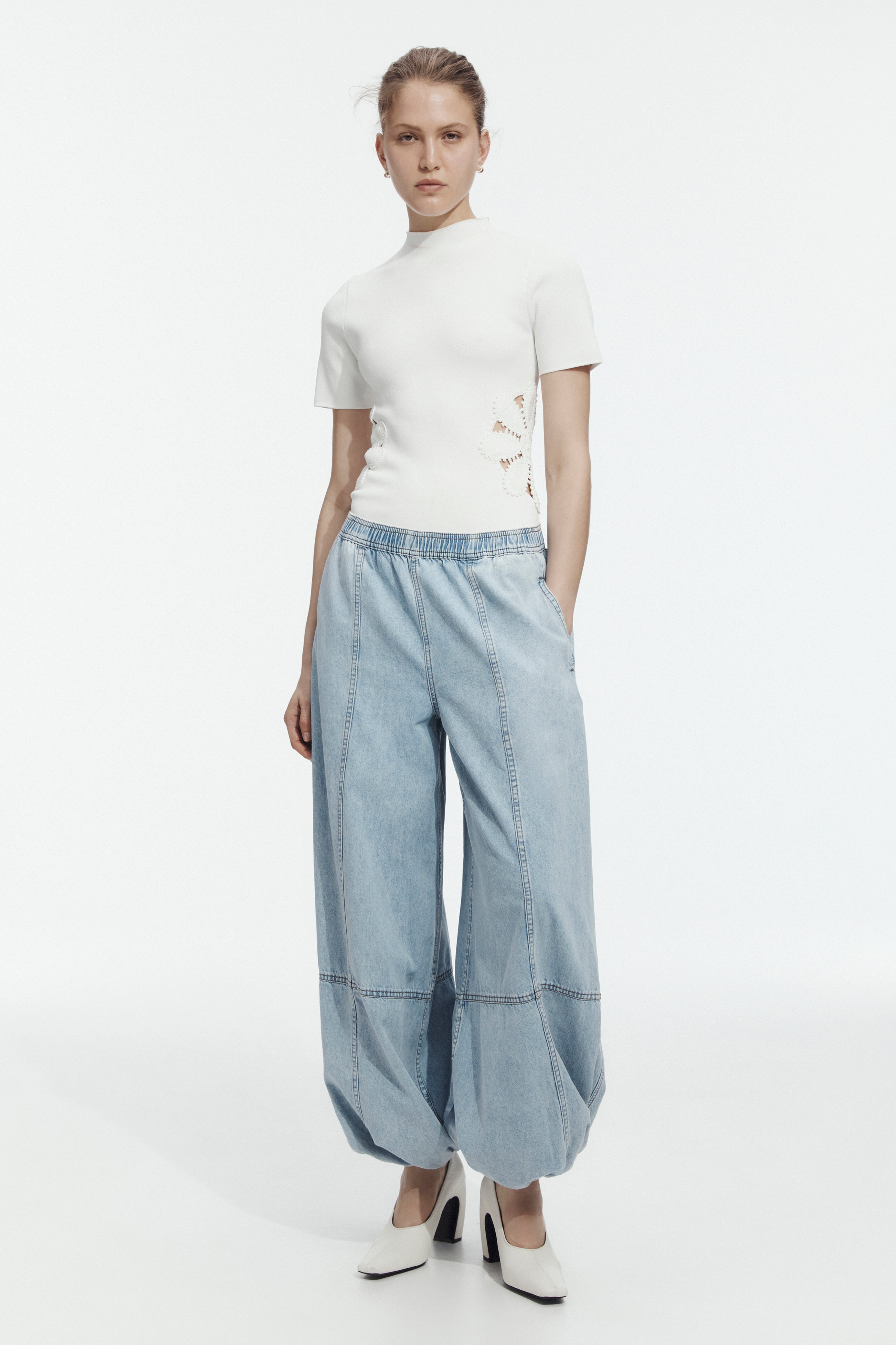 Joy Balloon Denim Pant     