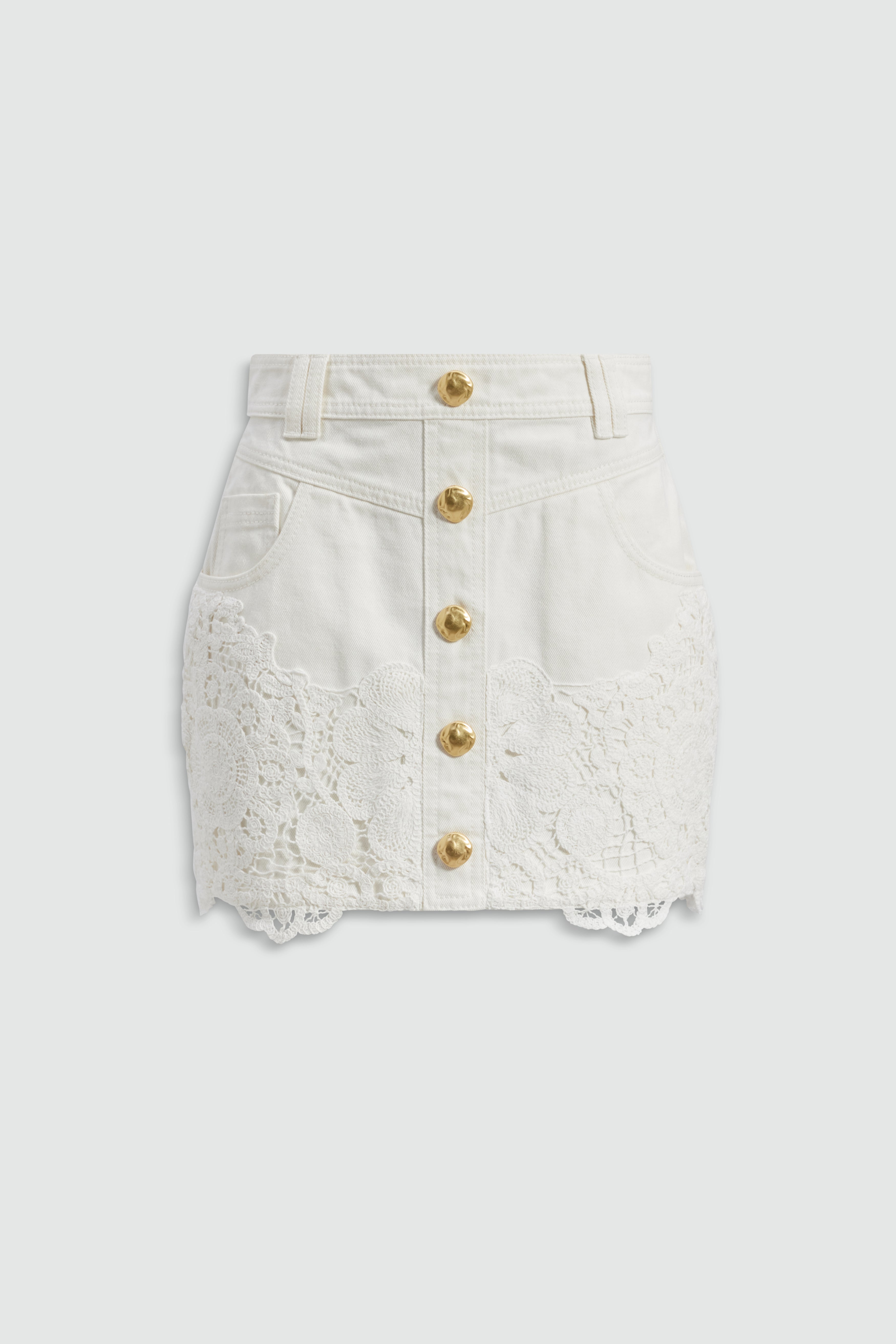Sardinia Denim Mini Skirt