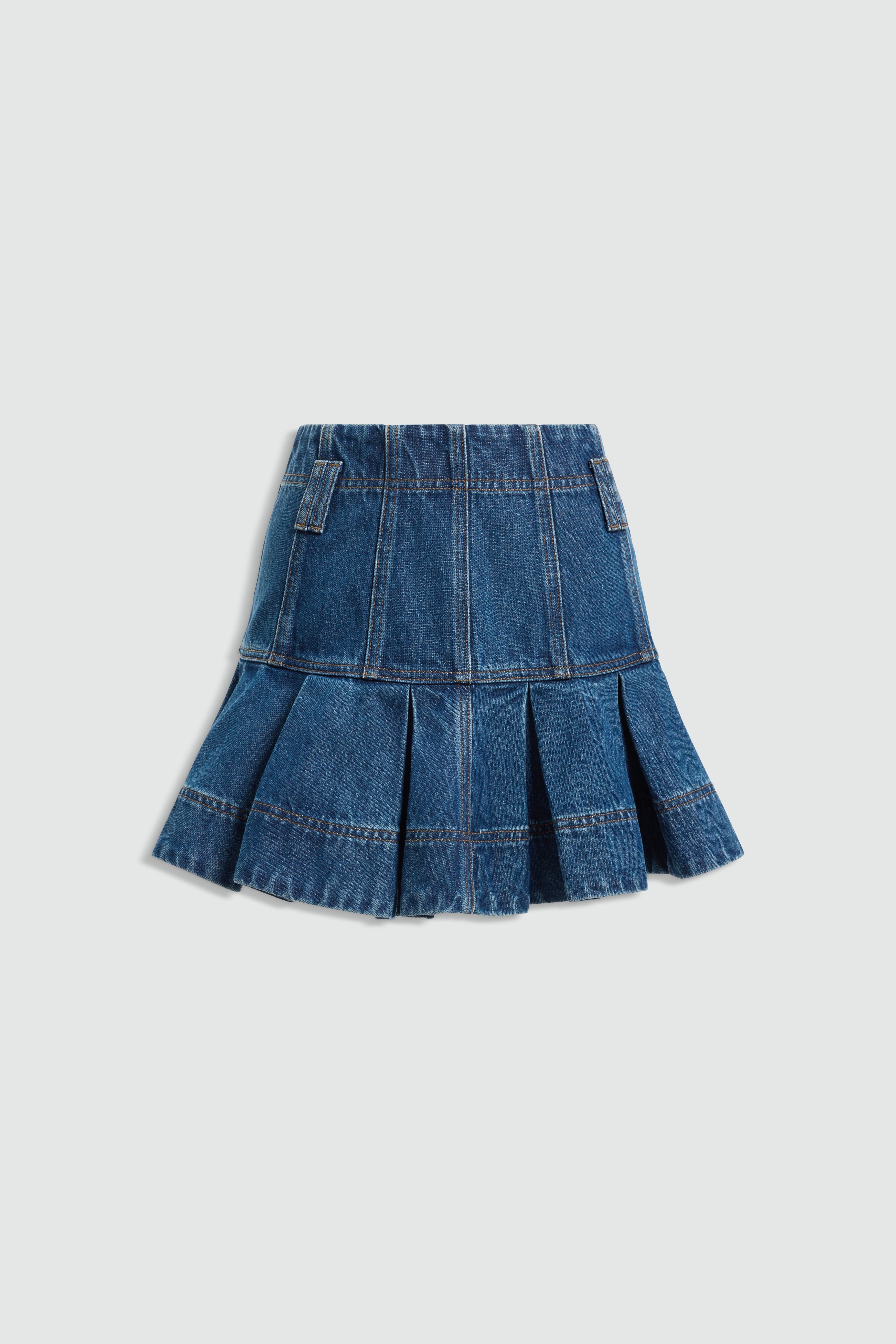 Vaila Denim Mini Skirt