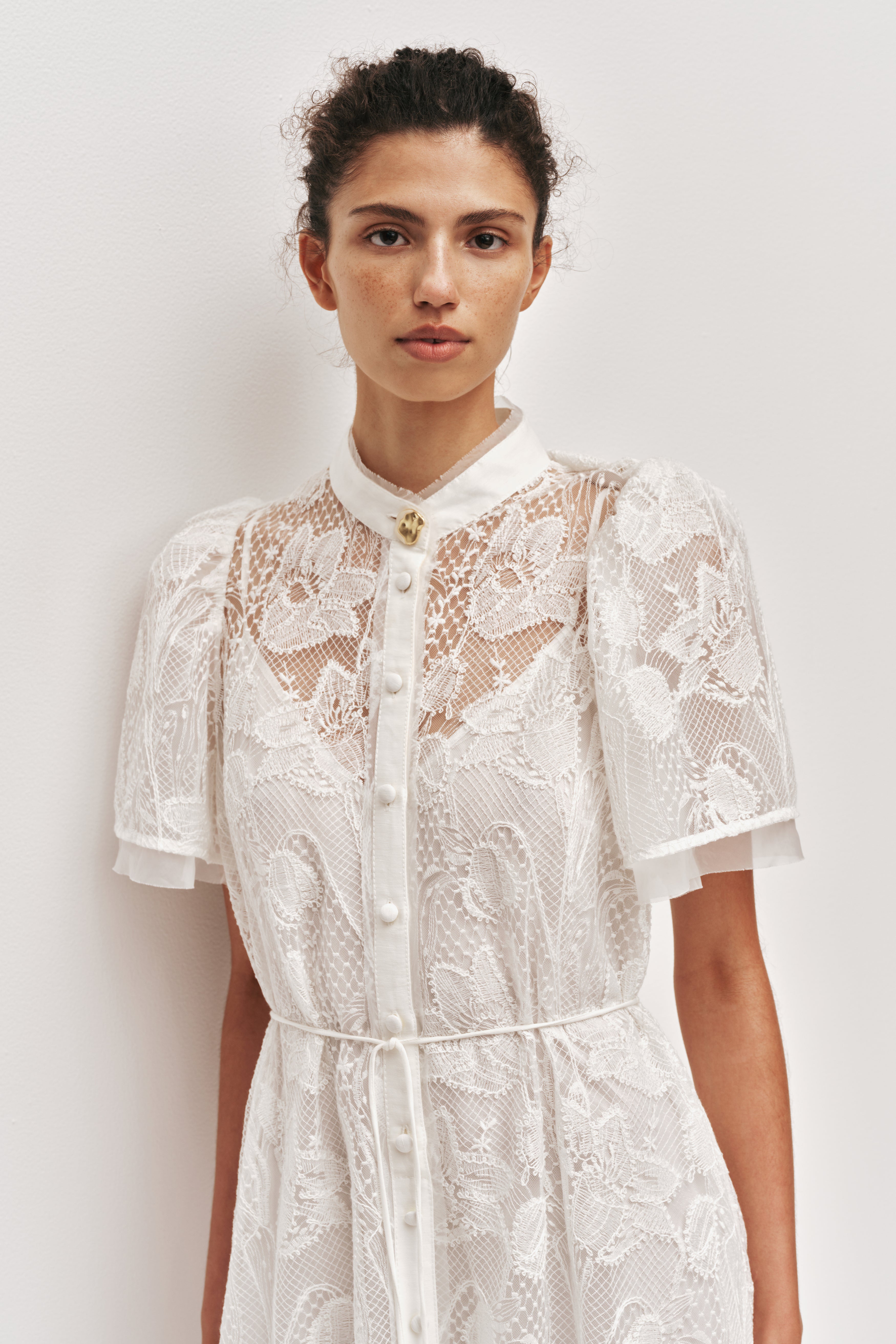 Pippa Lace Midi Dress