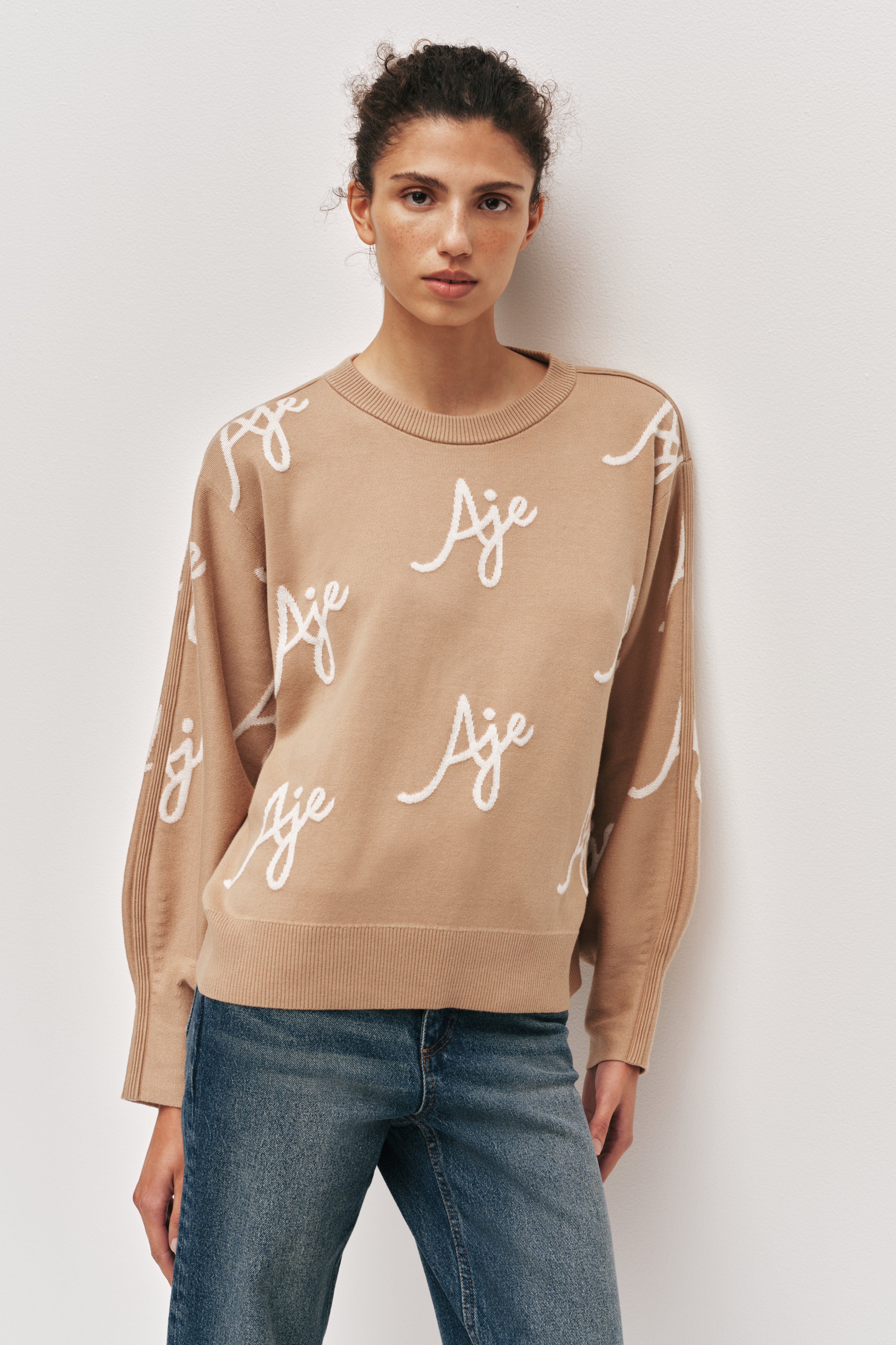 Liza Logo Knit Jumper
